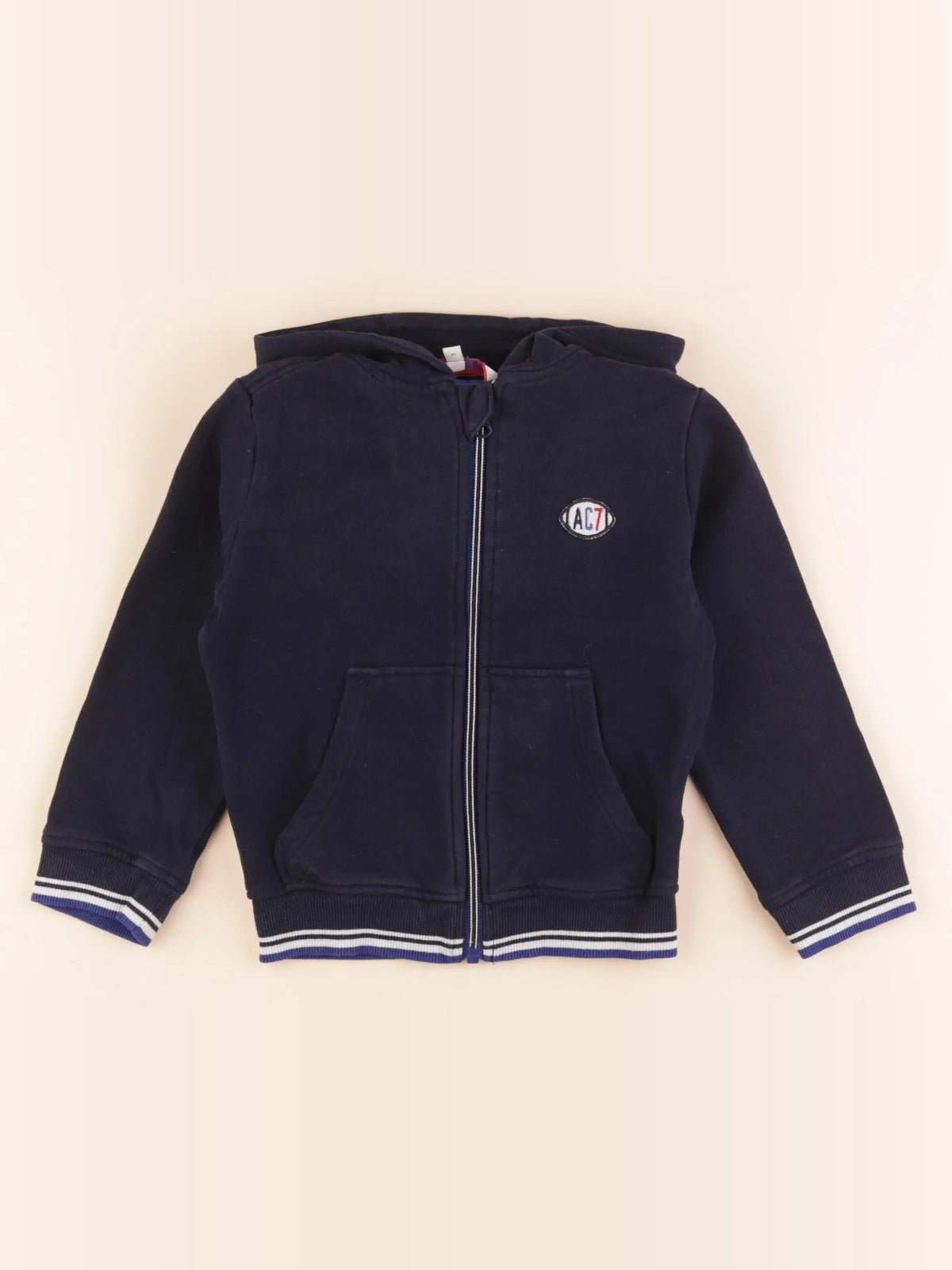 Cyrillus - sweat bleu - 3 ans