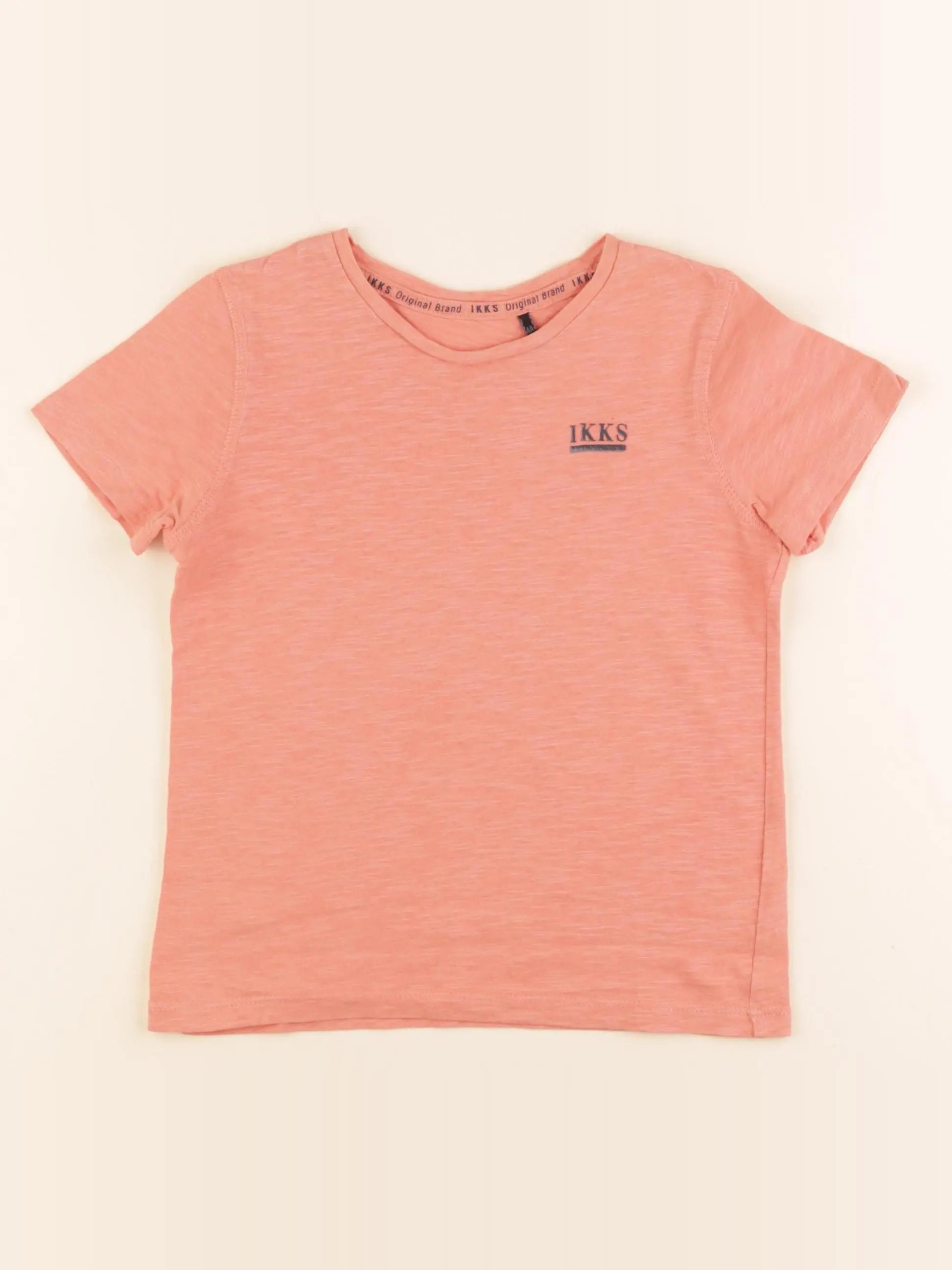 IKKS - tee-shirt orange - 4 ans