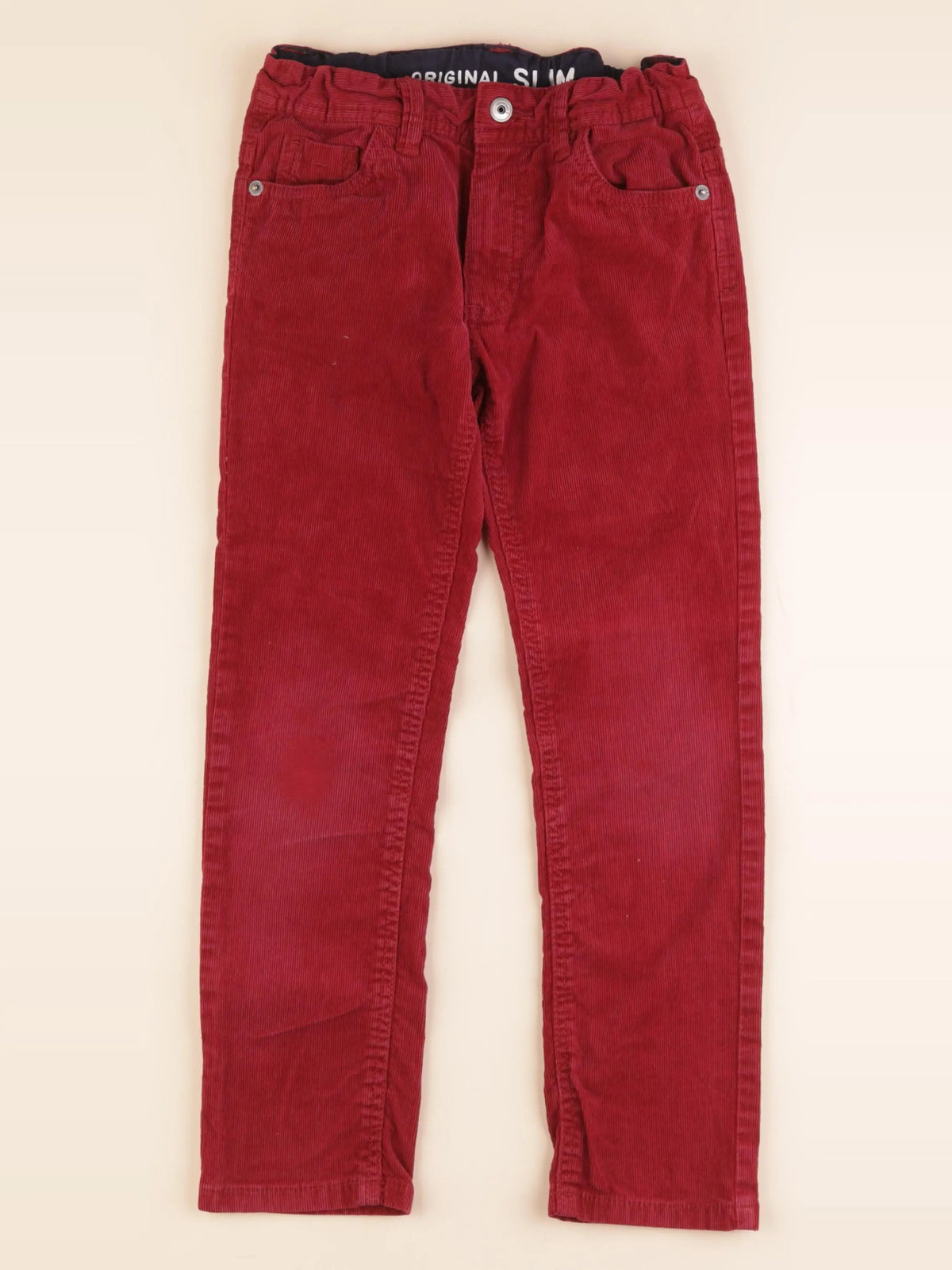 Tape à l'oeil - pantalon rouge - 7 ans