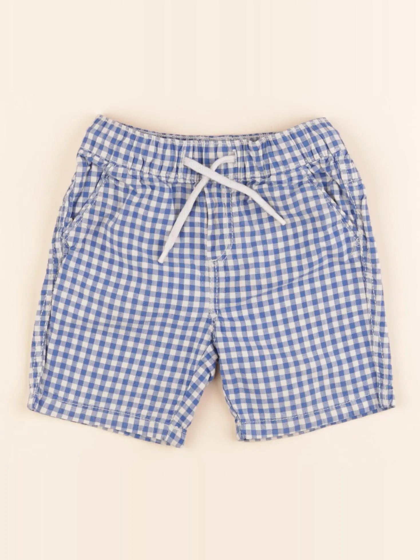 Tape à l'oeil - short blanc, bleu - 3 ans
