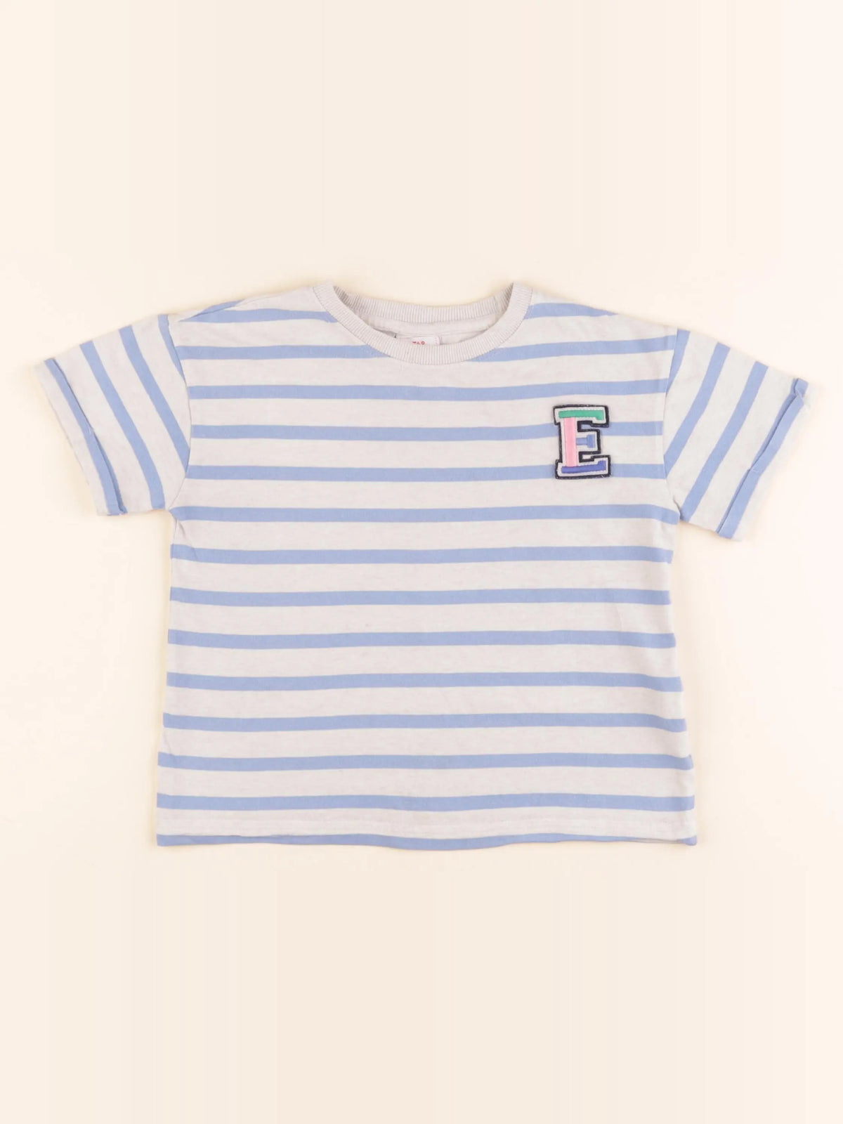 Tape à l'oeil - tee-shirt blanc, bleu - 2/3 ans
