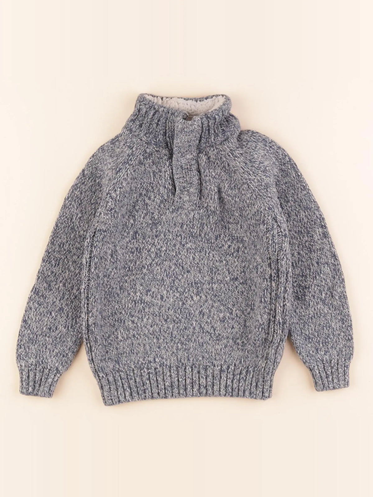 La Redoute - pull bleu - 3 ans