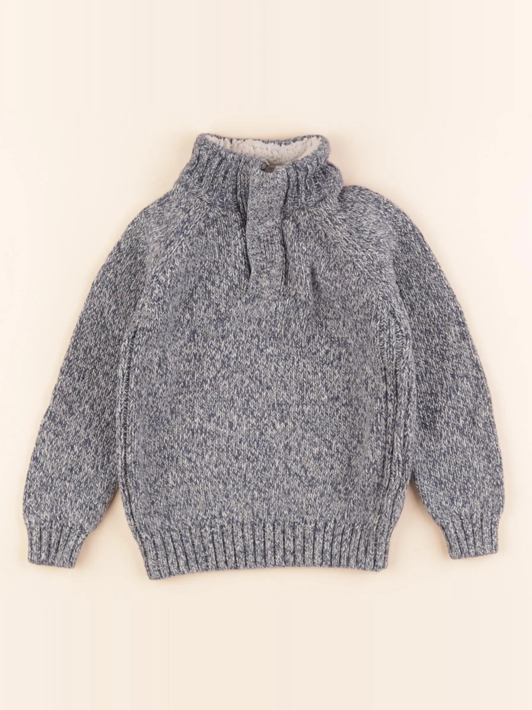 La Redoute - pull bleu - 3 ans
