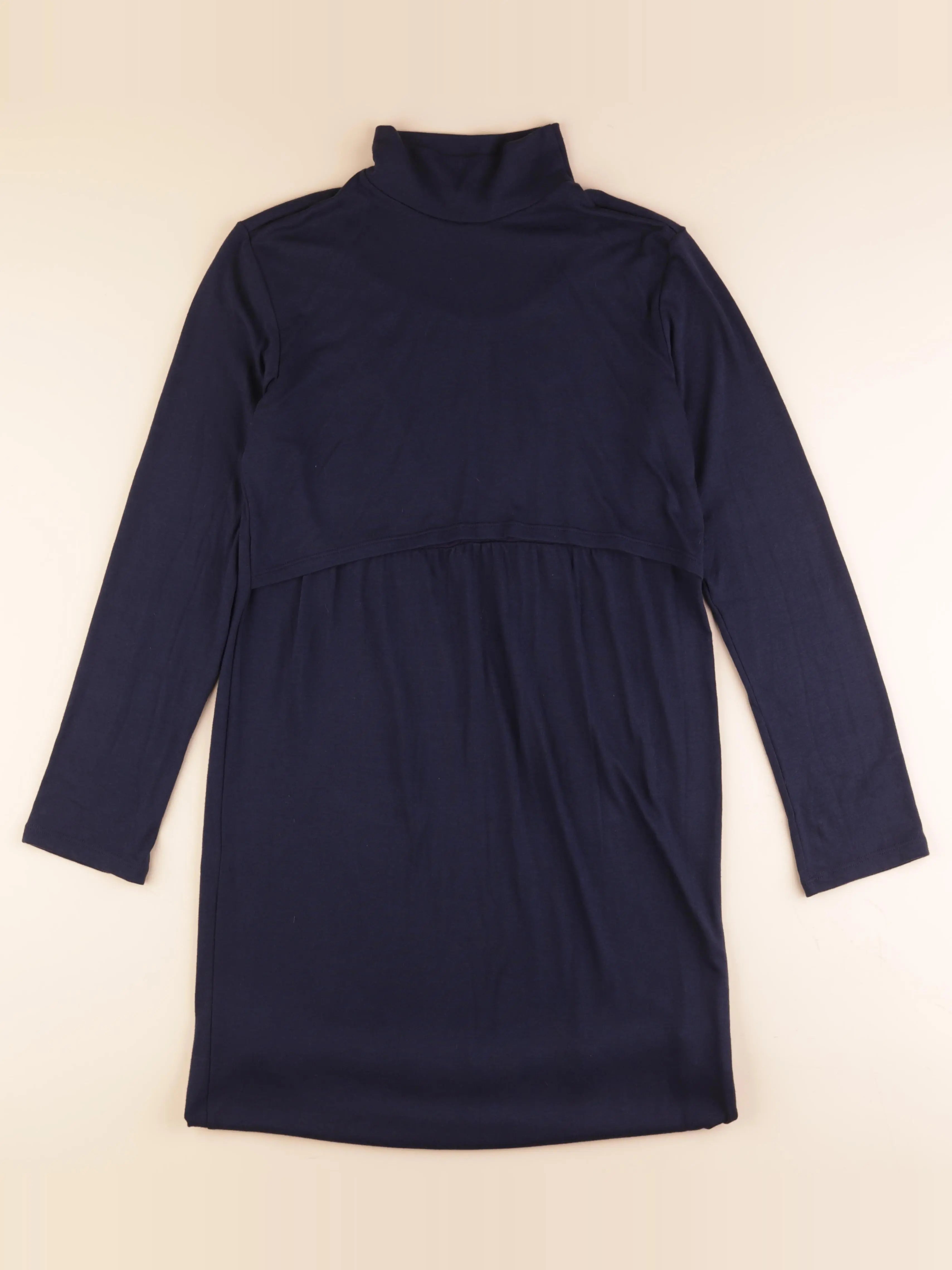 Envie de fraise - robe grossesse bleu - 42 à 44