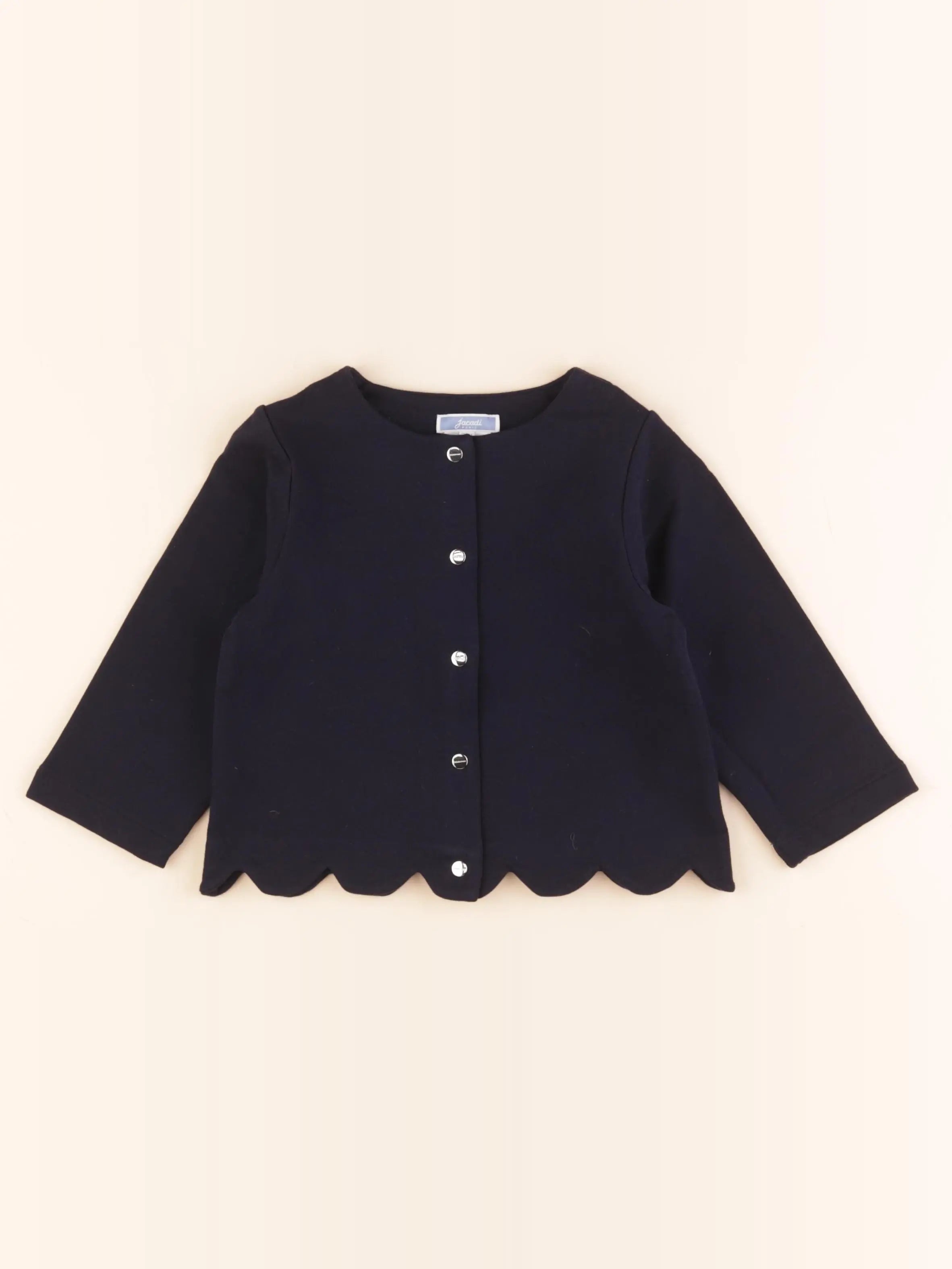 Jacadi - gilet bleu - 36 mois