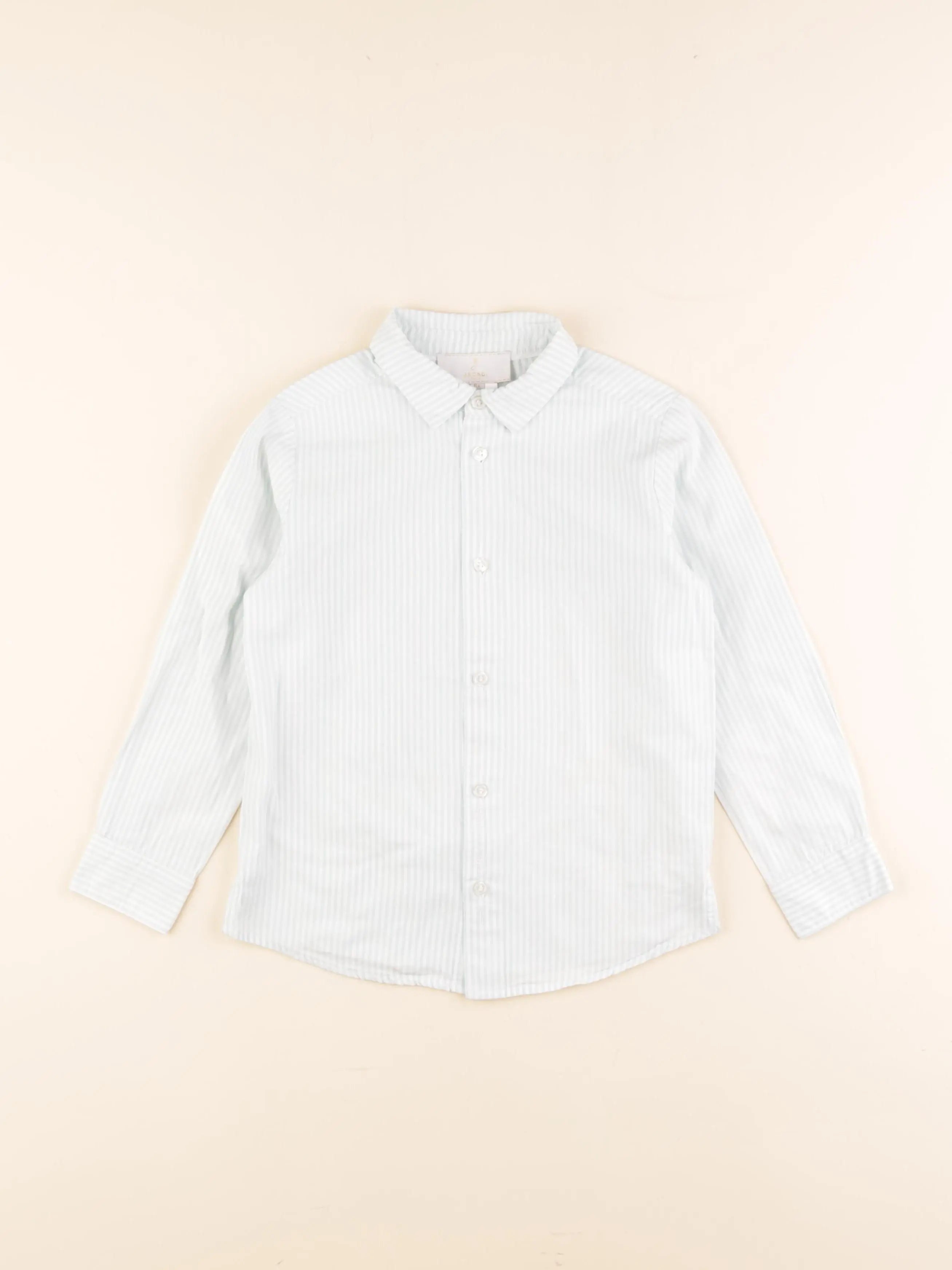 Jacadi - chemise bleu - 6 ans