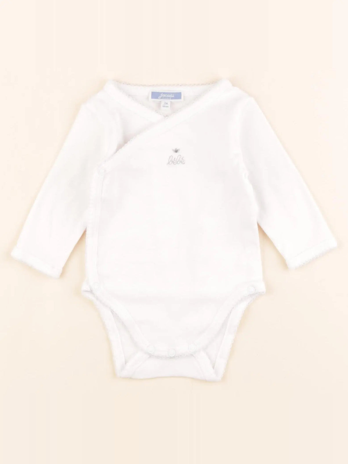 Jacadi - body blanc - 3 mois