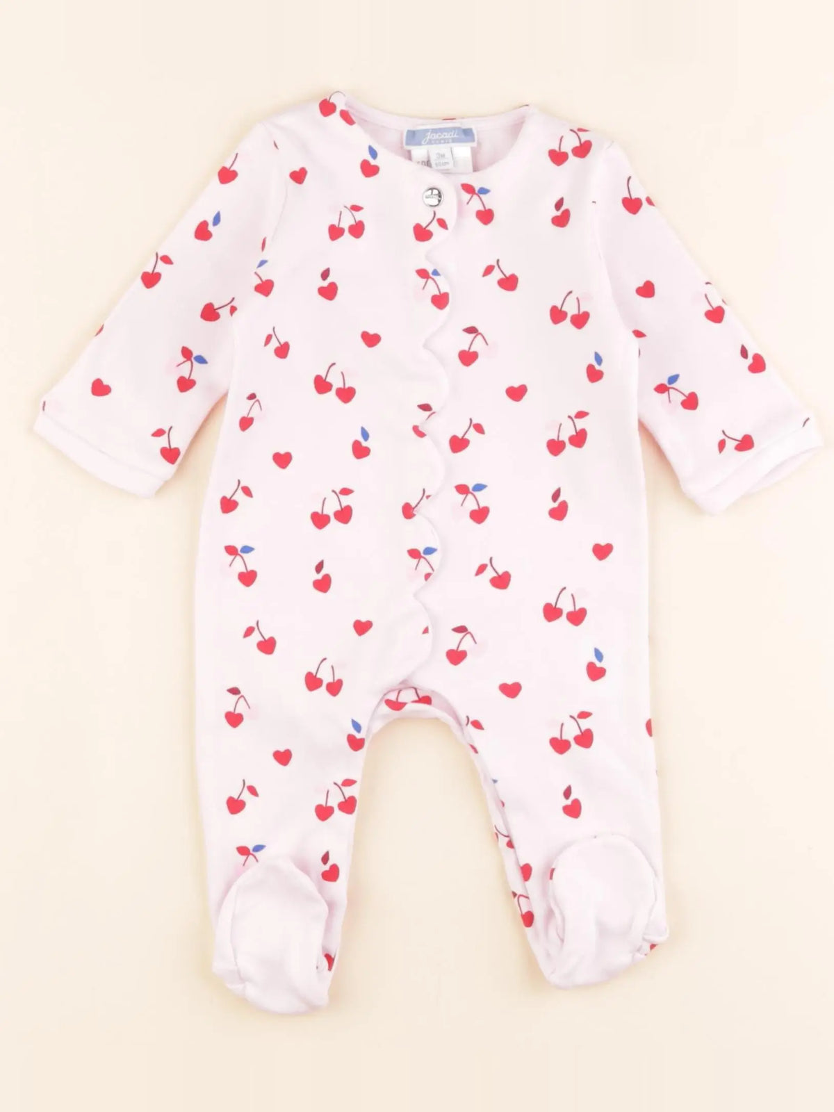 Jacadi - pyjama coton rose - 3 mois