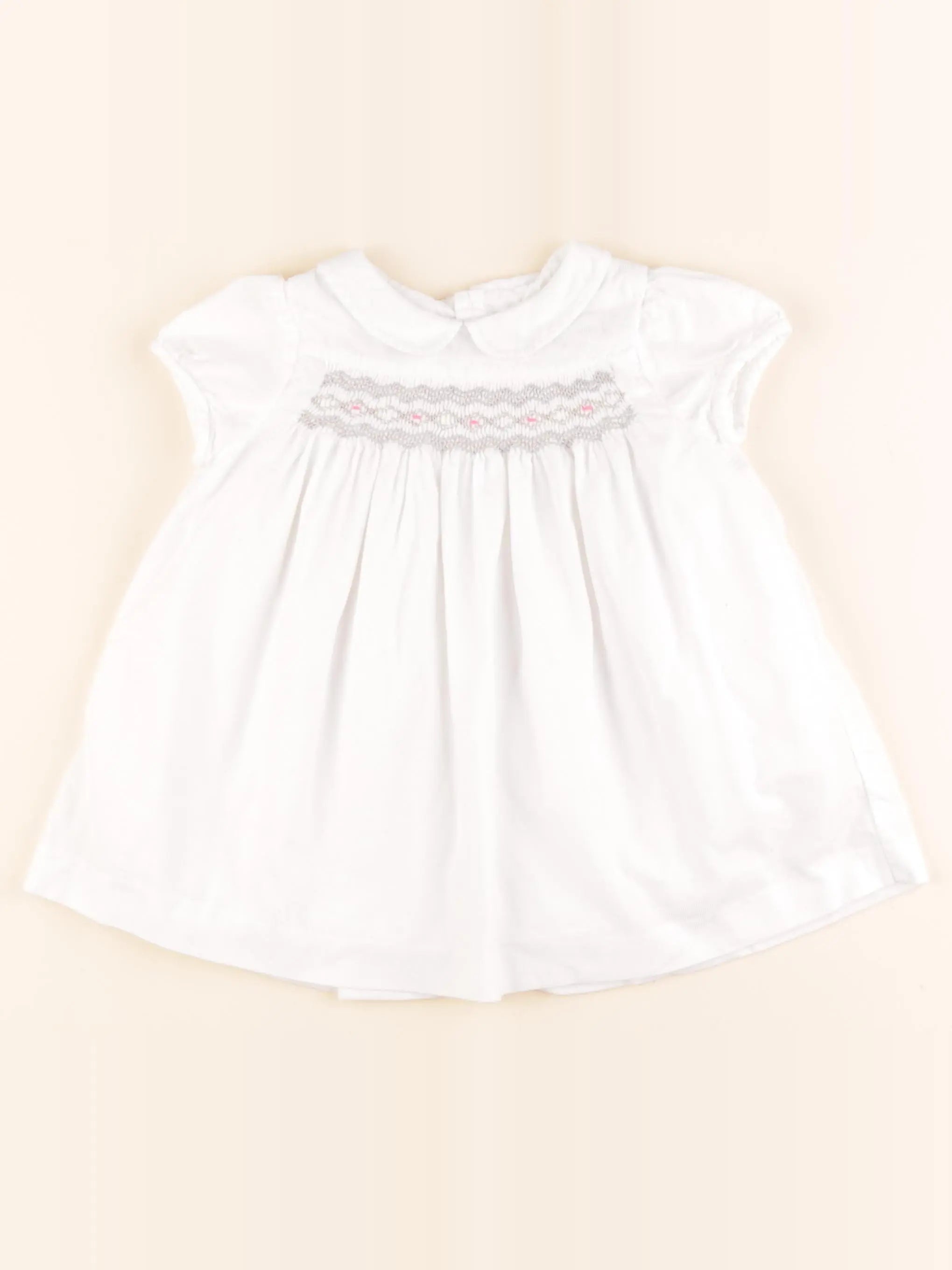 Jacadi - robe blanc - 18 mois