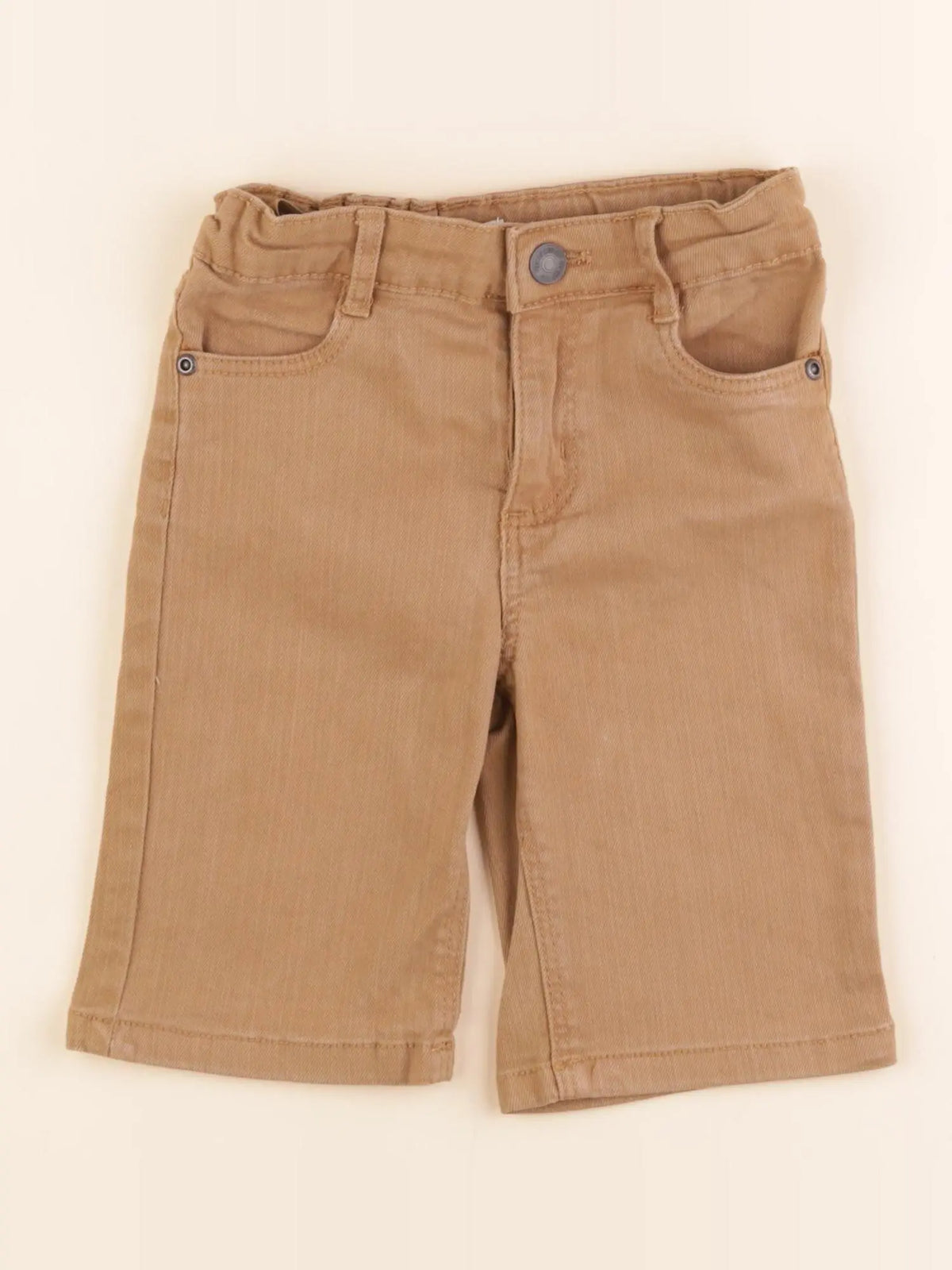 Vertbaudet - short marron - 5 ans