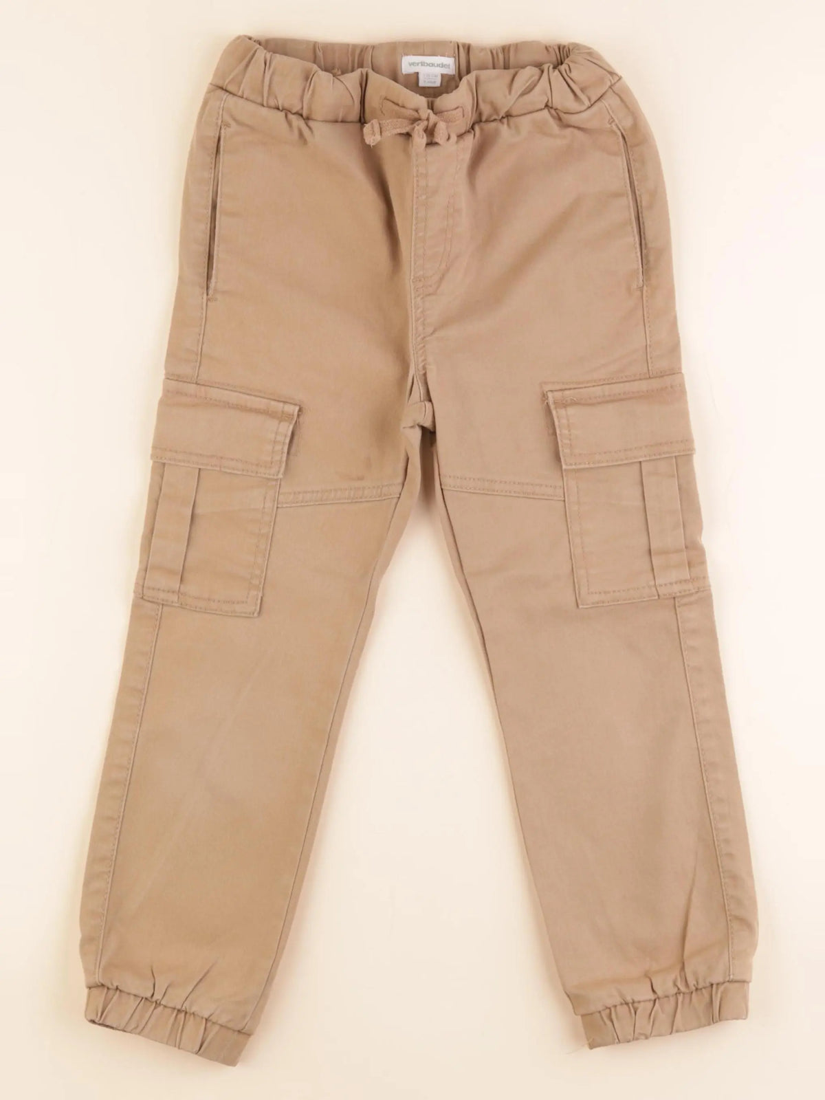 Vertbaudet - pantalon marron - 6 ans