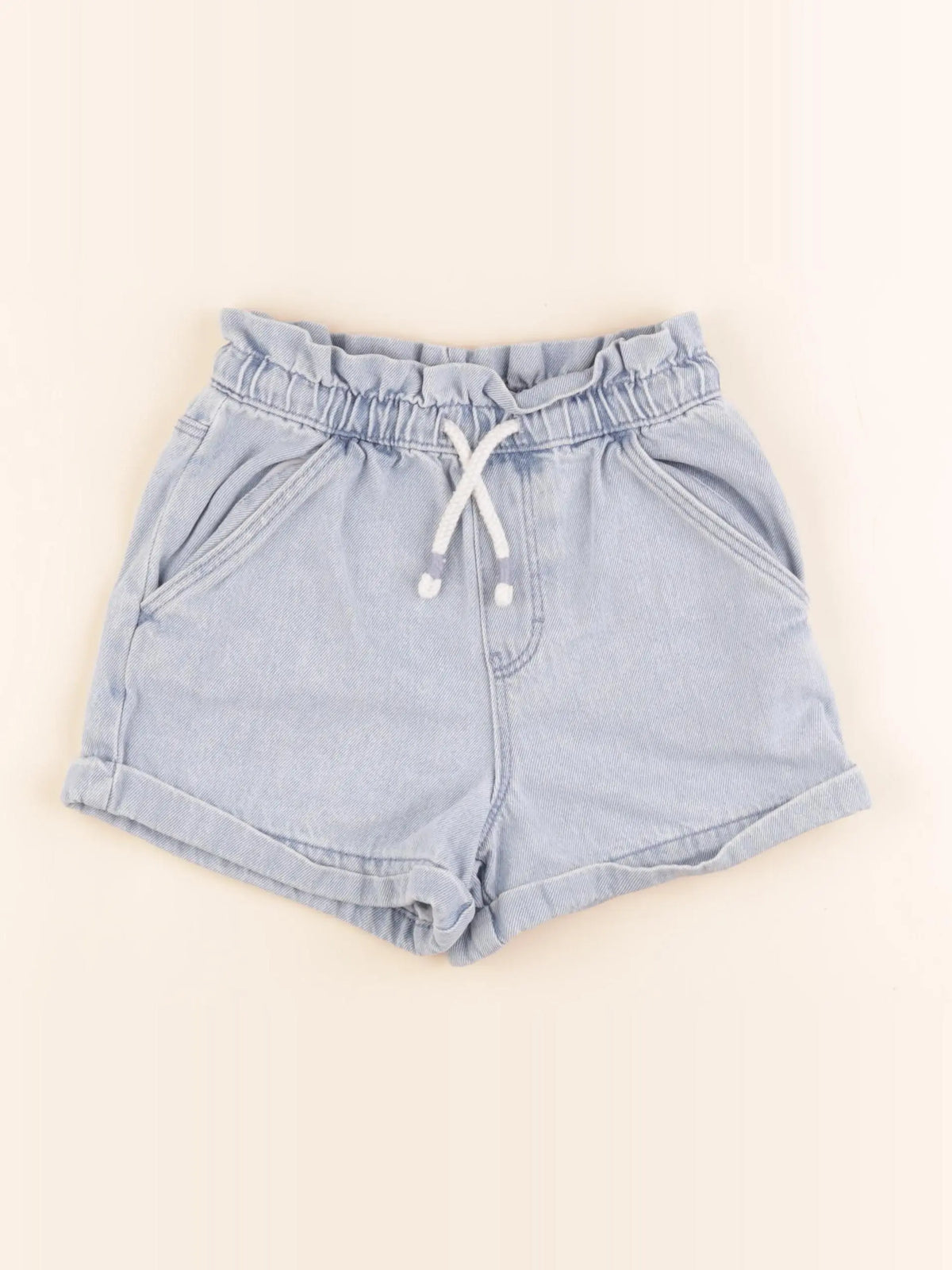 Monoprix - short bleu - 6 ans