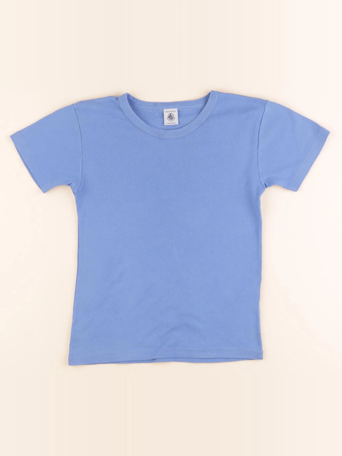 Petit Bateau - maillot de corps bleu - 10 ans