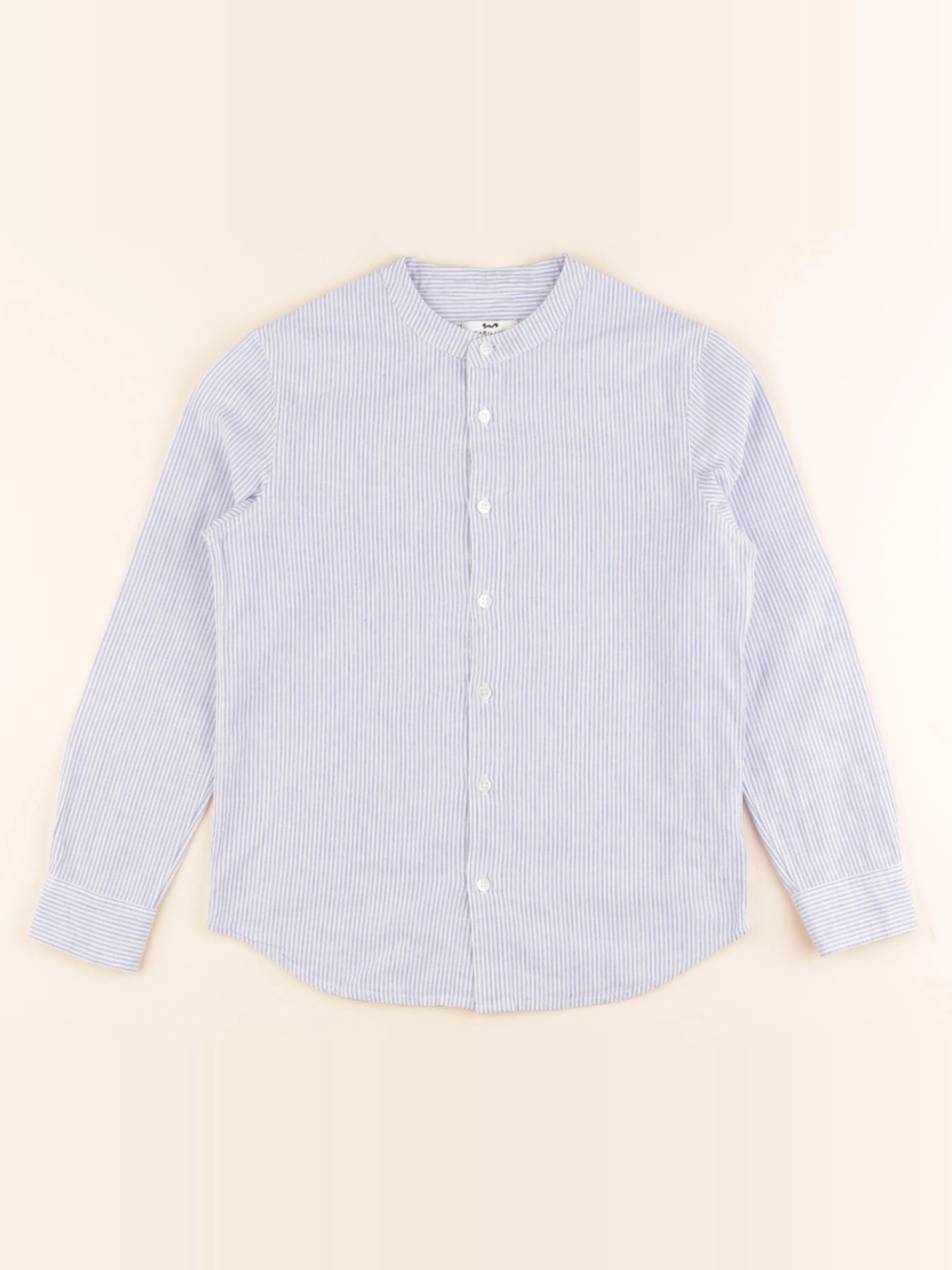 Cyrillus - chemise bleu - 10 ans