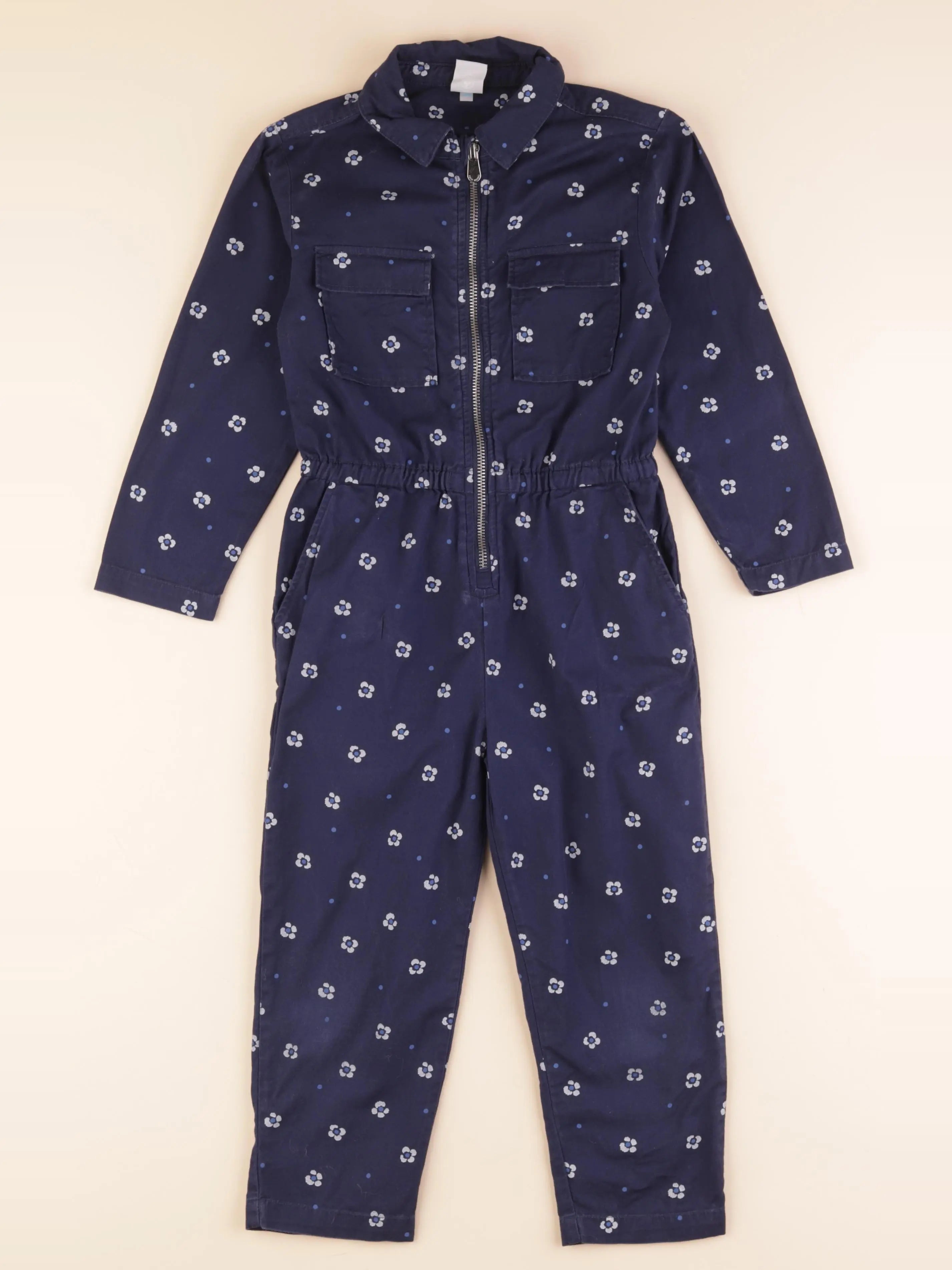 Petit Bateau - combinaison bleu - 6 ans