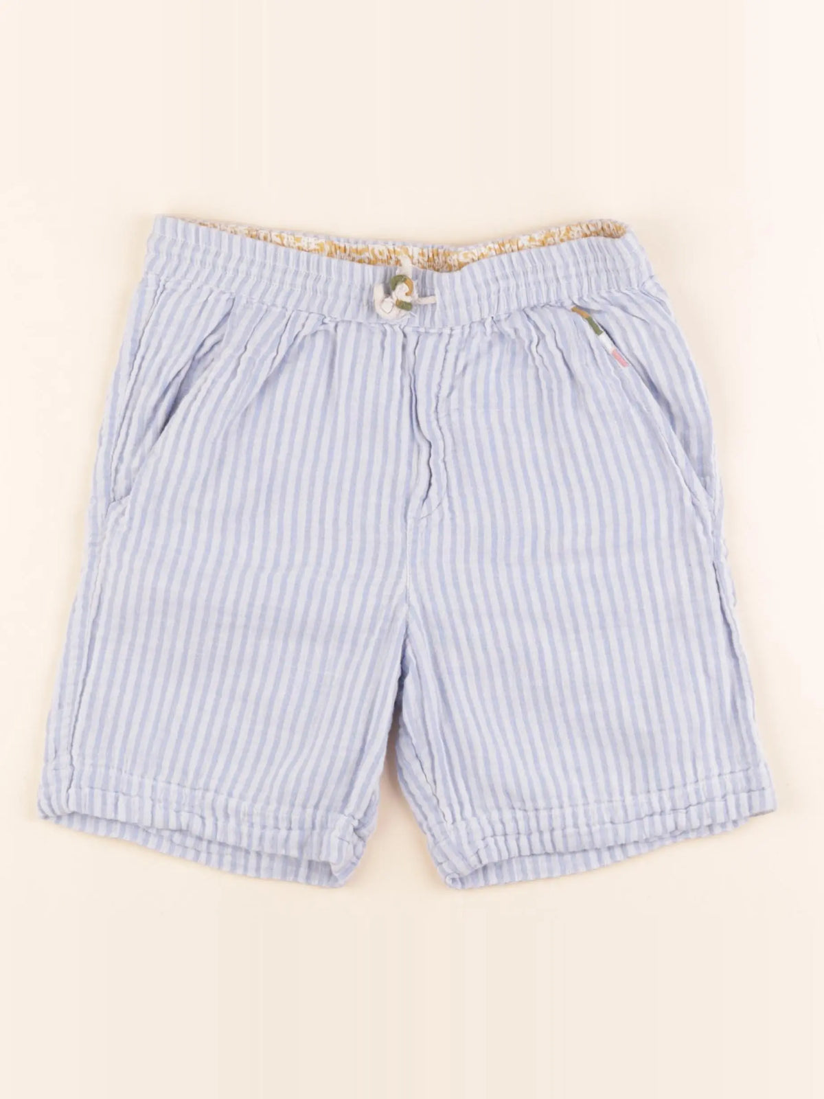 Louise Misha - short blanc, bleu - 10 ans