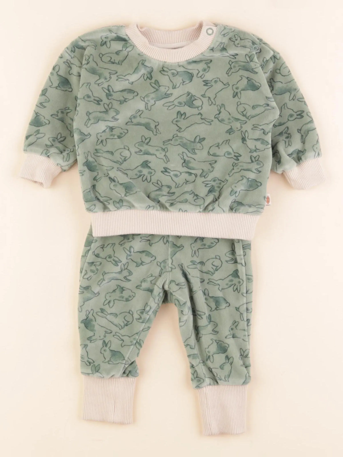 Moulin Roty - ensemble vert - 6 mois