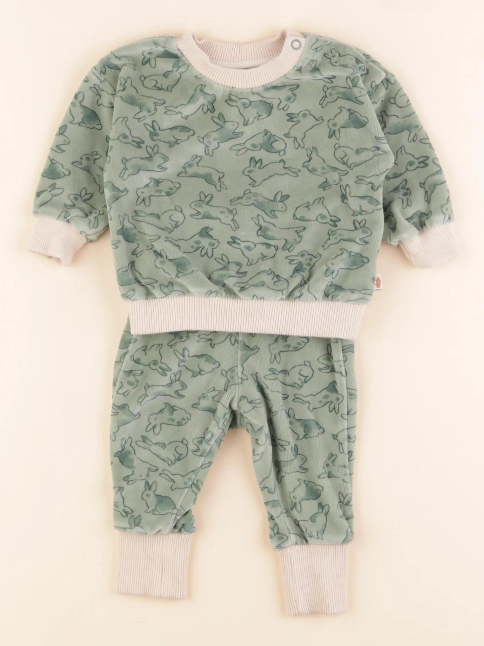 Moulin Roty - ensemble vert - 6 mois