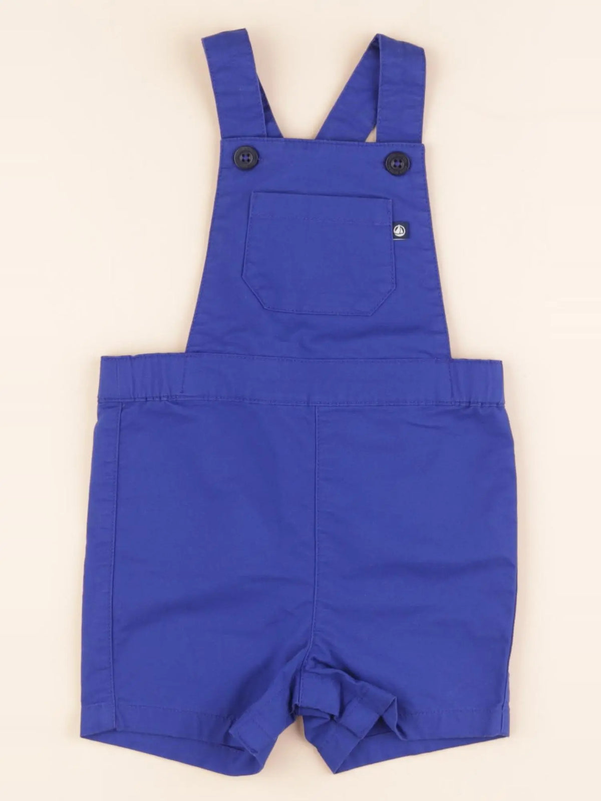 Petit Bateau - salopette bleu - 12 mois