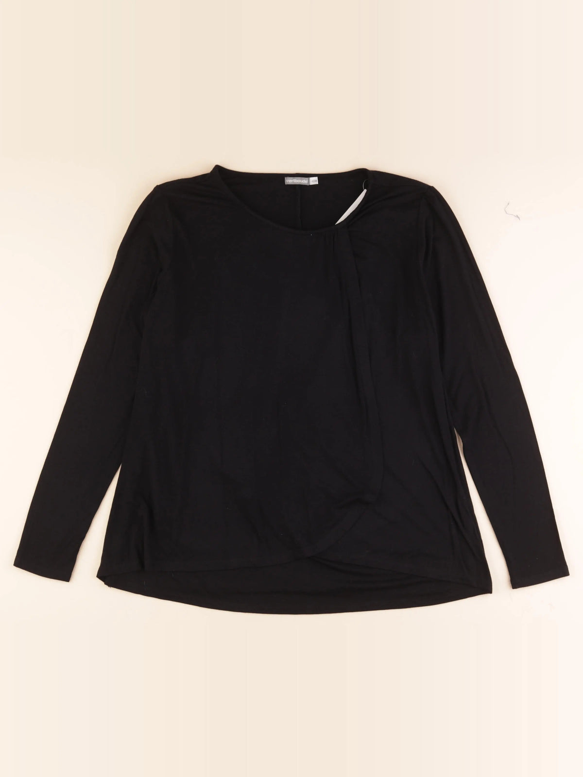Vertbaudet - tee-shirt grossesse, allaitement noir - 42 à 44