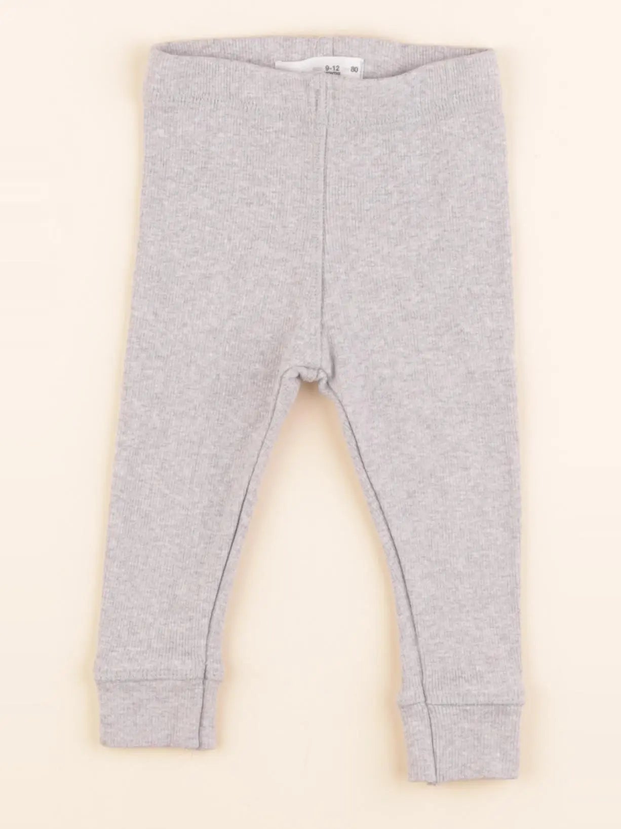 Zara - legging gris - 9/12 mois