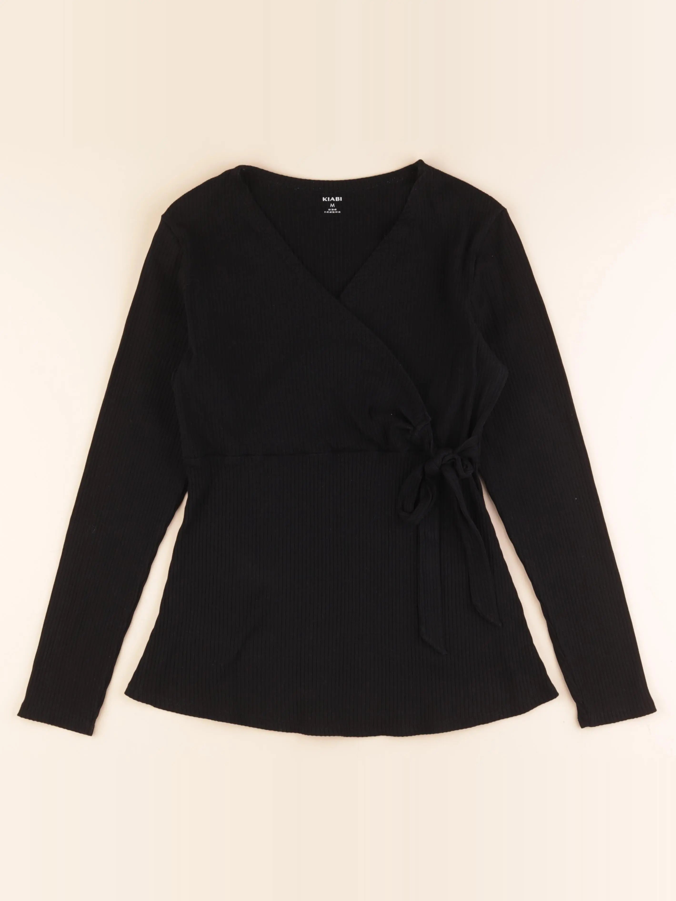 Kiabi - tee-shirt grossesse noir - m