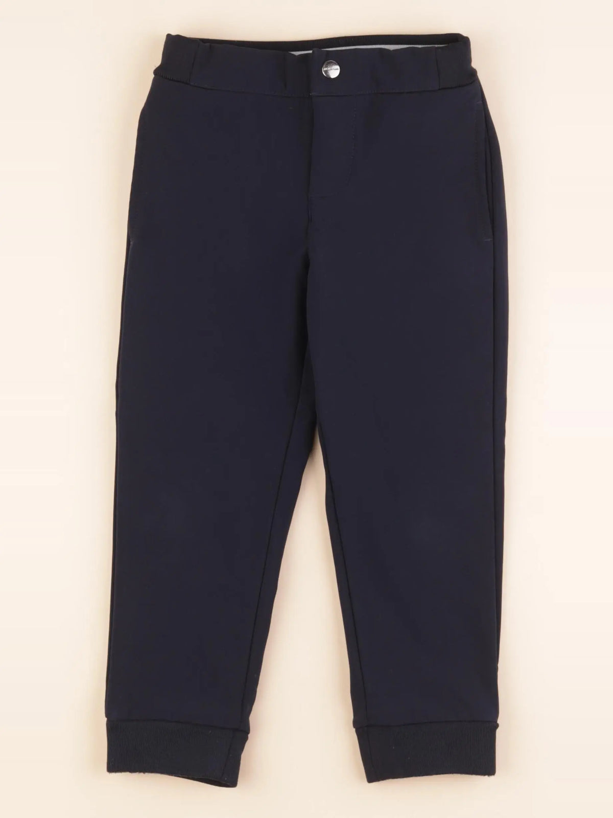 Jacadi - pantalon doublé bleu - 4 ans