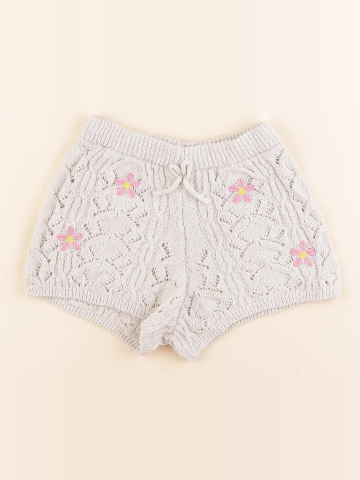 Zara - short beige - 12/18 mois