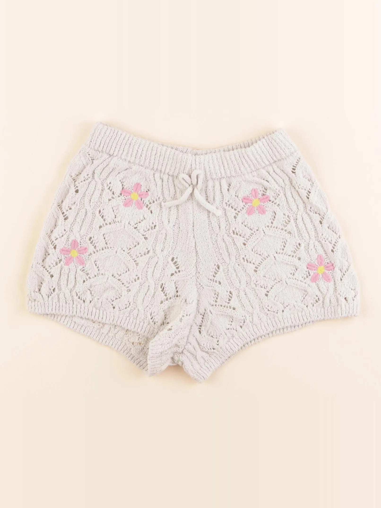 Zara - short beige - 12/18 mois