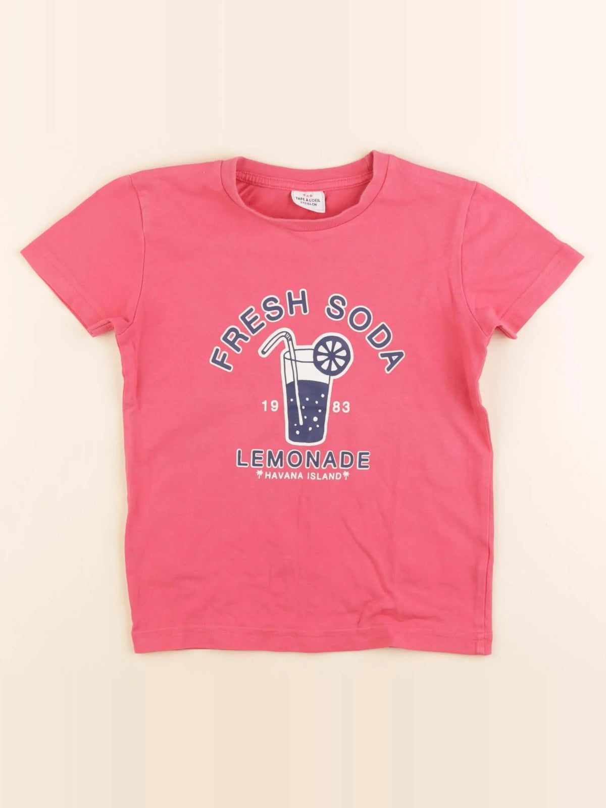 Tape à l'oeil - tee-shirt rose - 4 ans