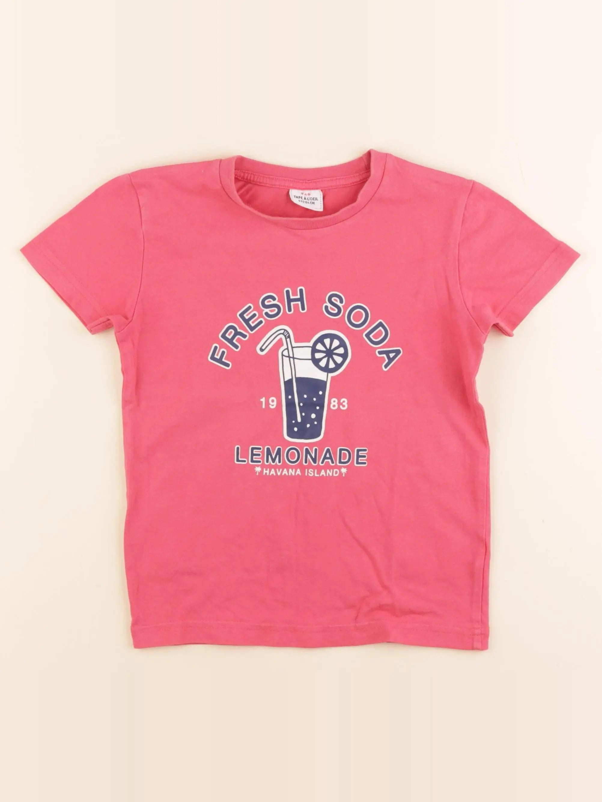 Tape à l'oeil - tee-shirt rose - 4 ans