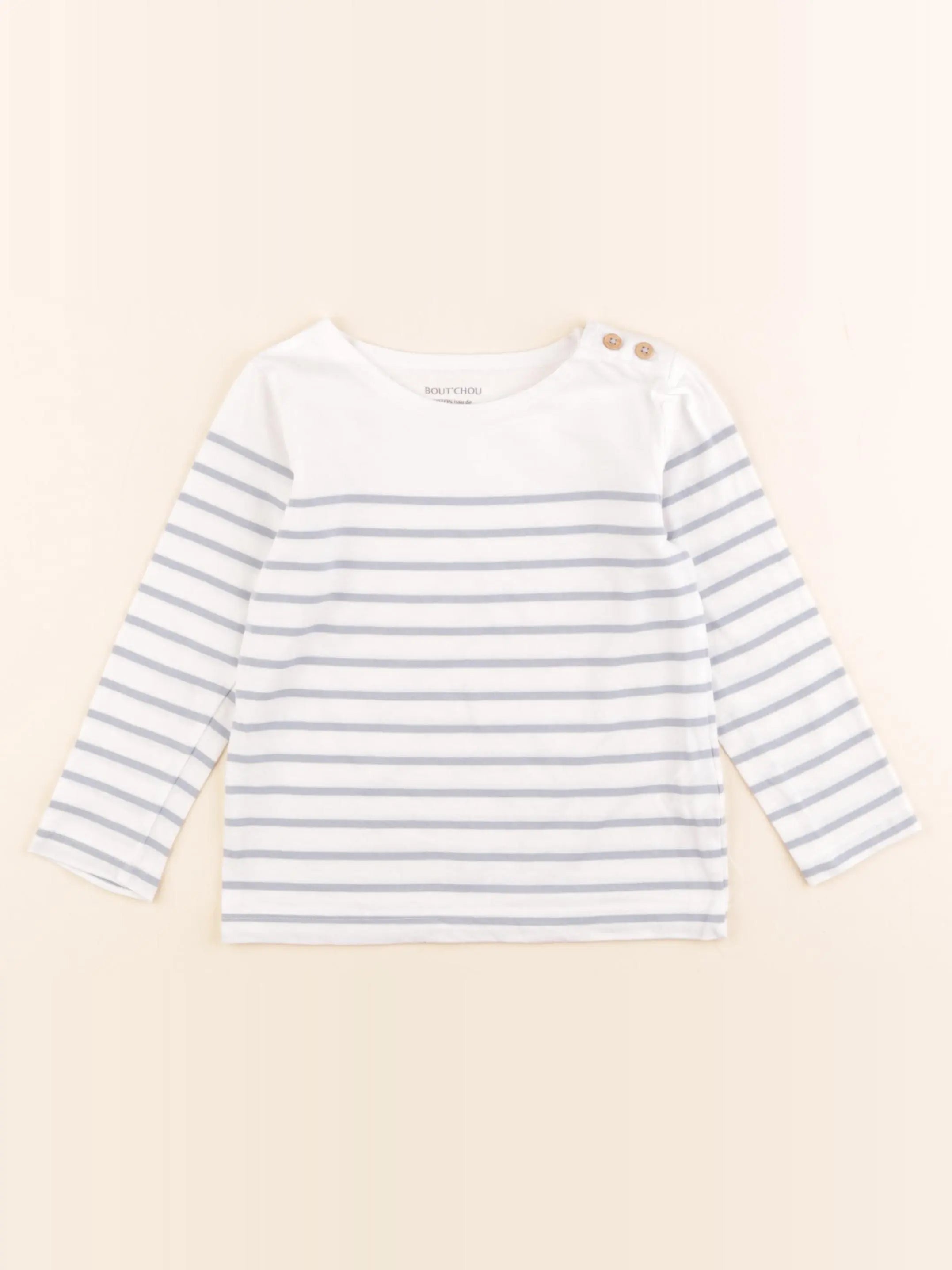 Boutchou - tee-shirt blanc - 36 mois