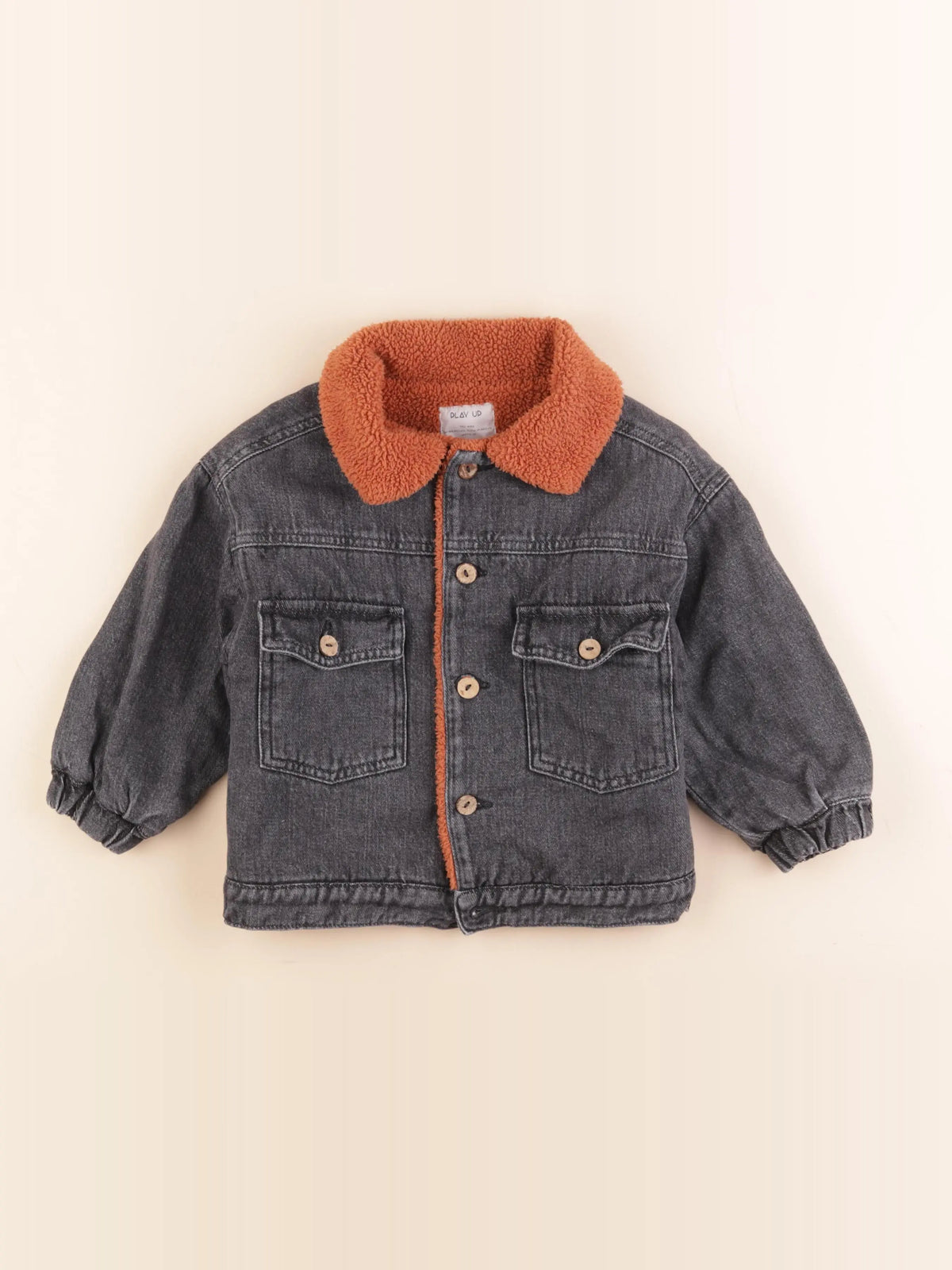 Play Up - veste doublé gris - 3 ans
