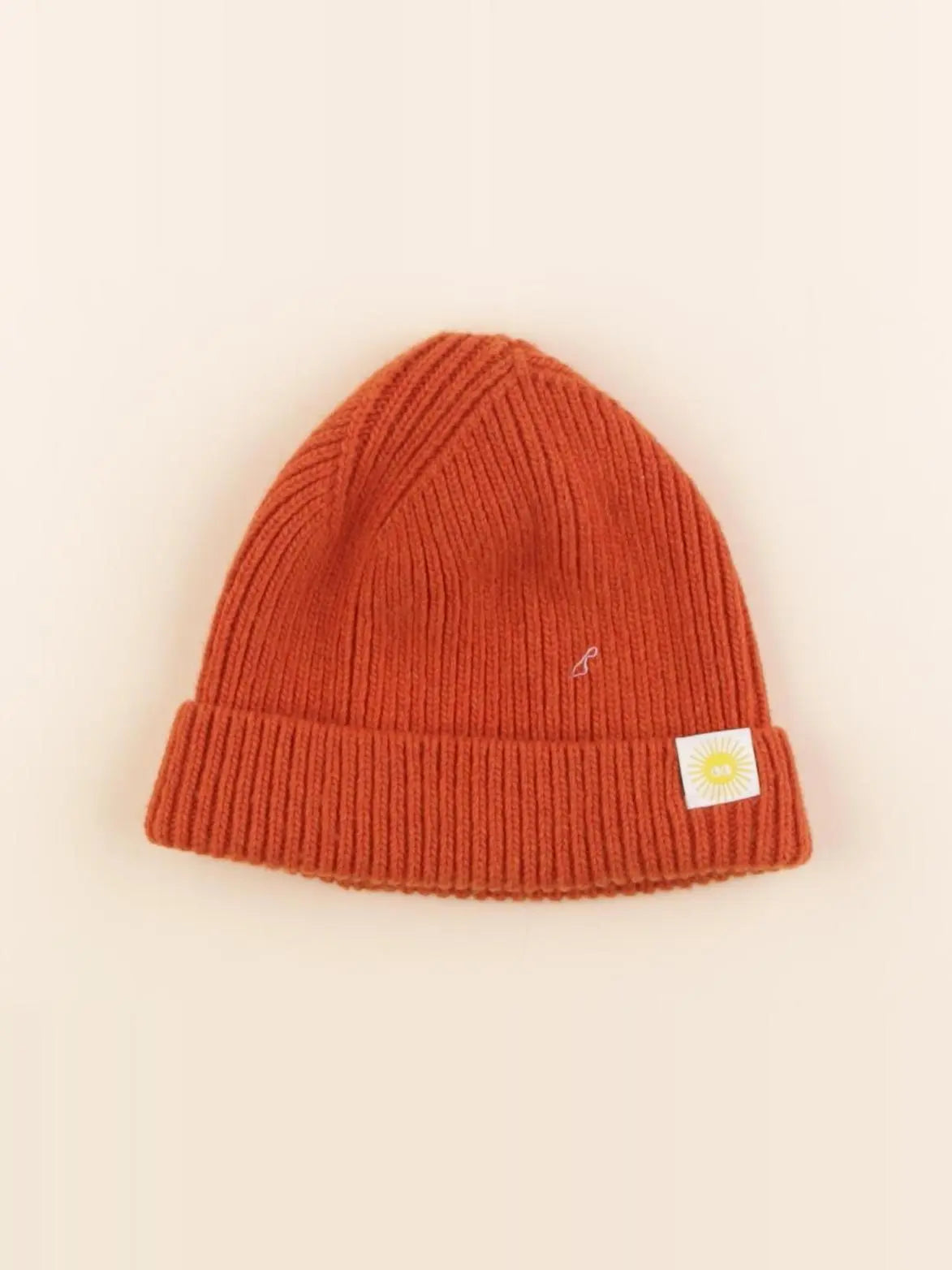 Thinking Mu  - bonnet orange - 3/4 ans