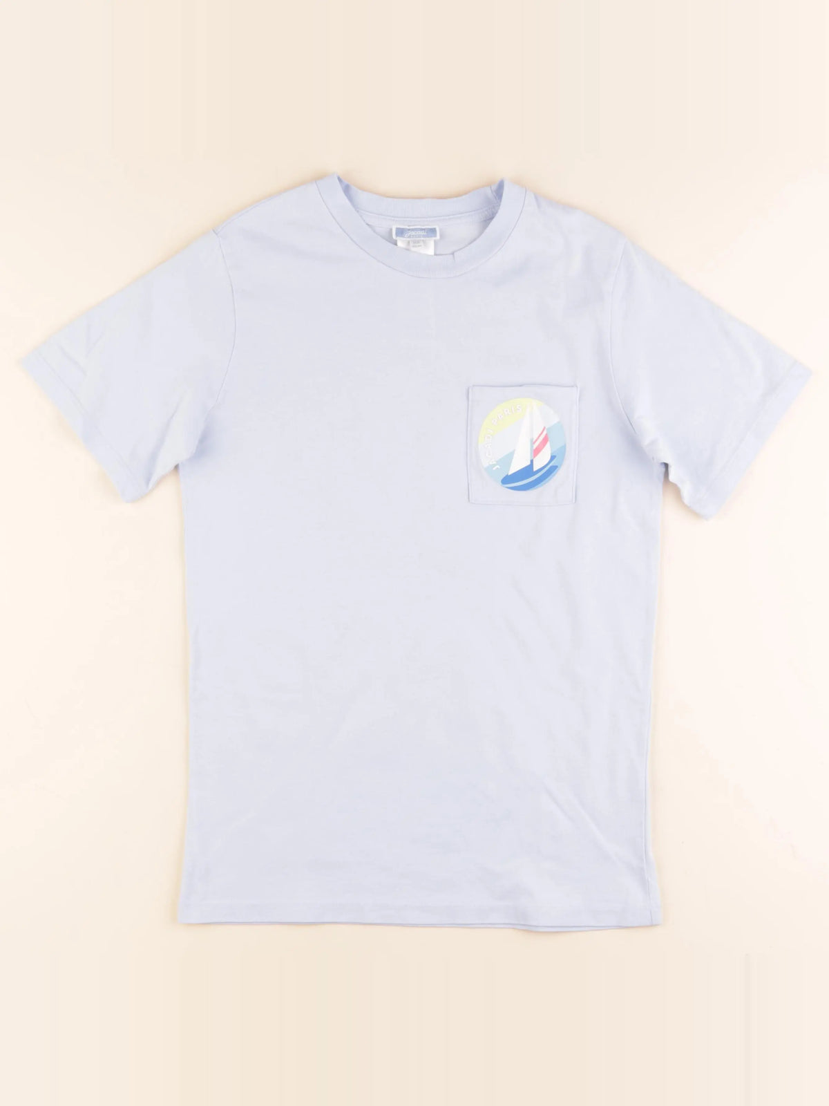 Jacadi - tee-shirt imprimé au dos bleu - 12 ans