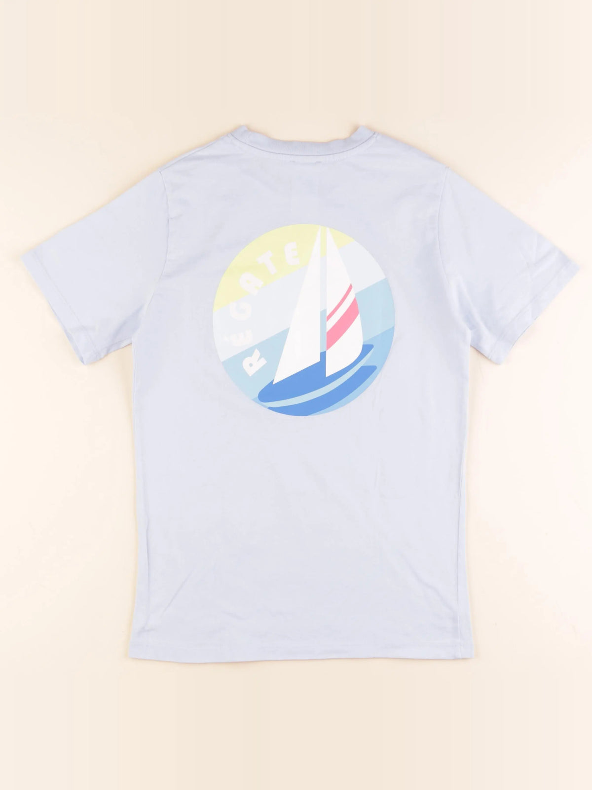 Jacadi - tee-shirt imprimé au dos bleu - 12 ans
