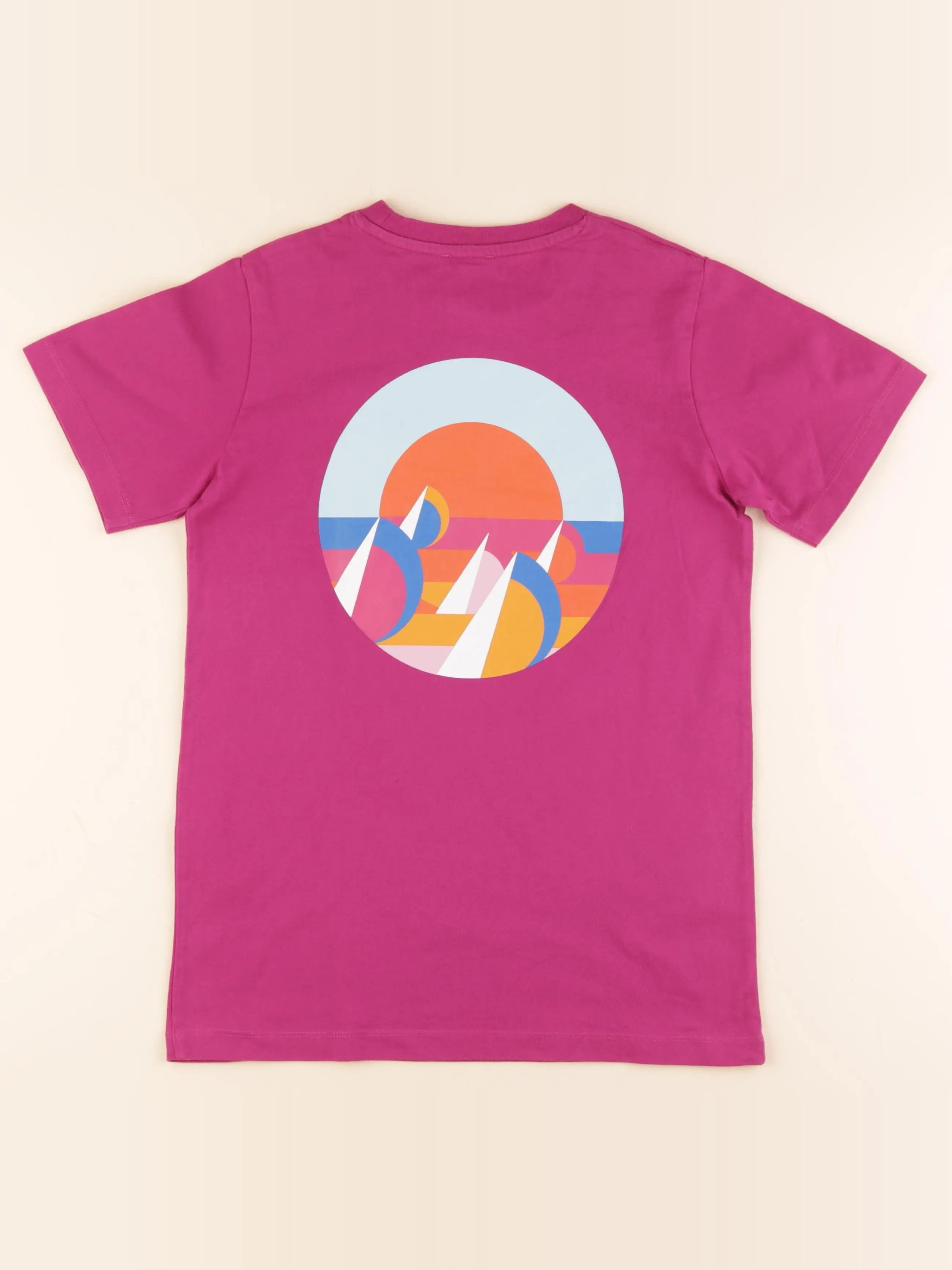 Jacadi - tee-shirt imprimé au dos rose - 12 ans