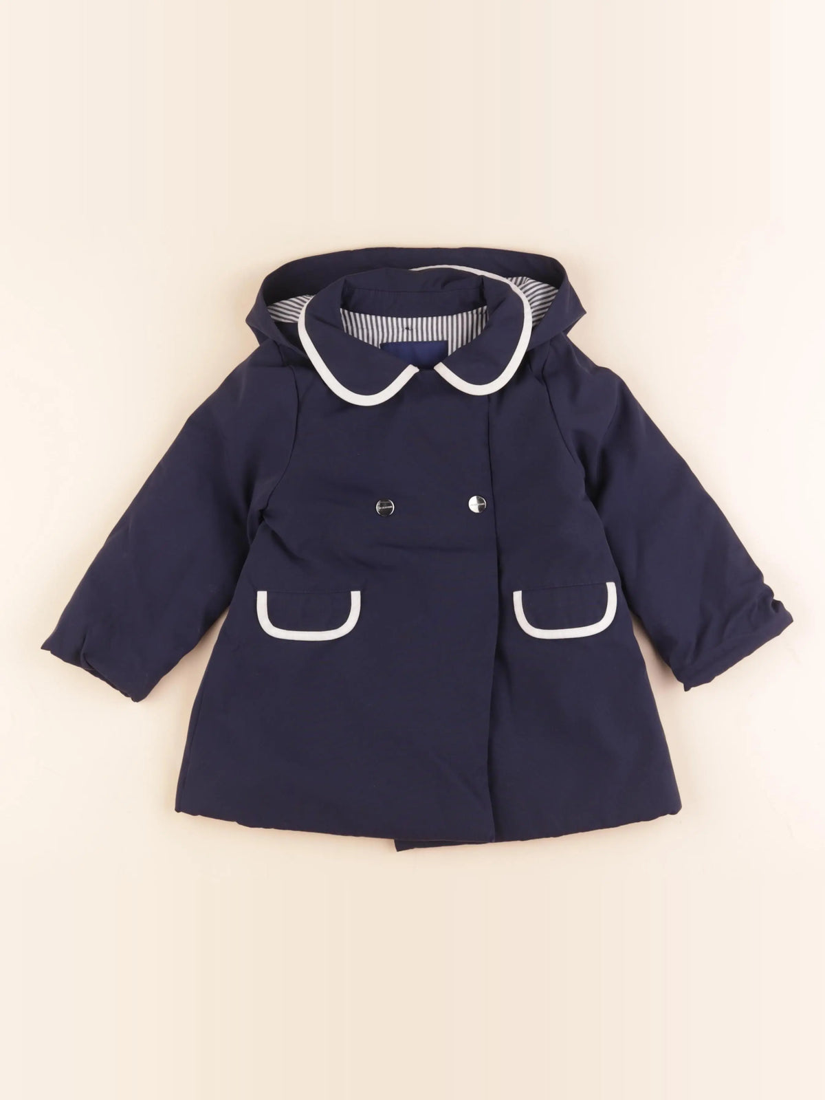 Jacadi - imperméable bleu - 24 mois