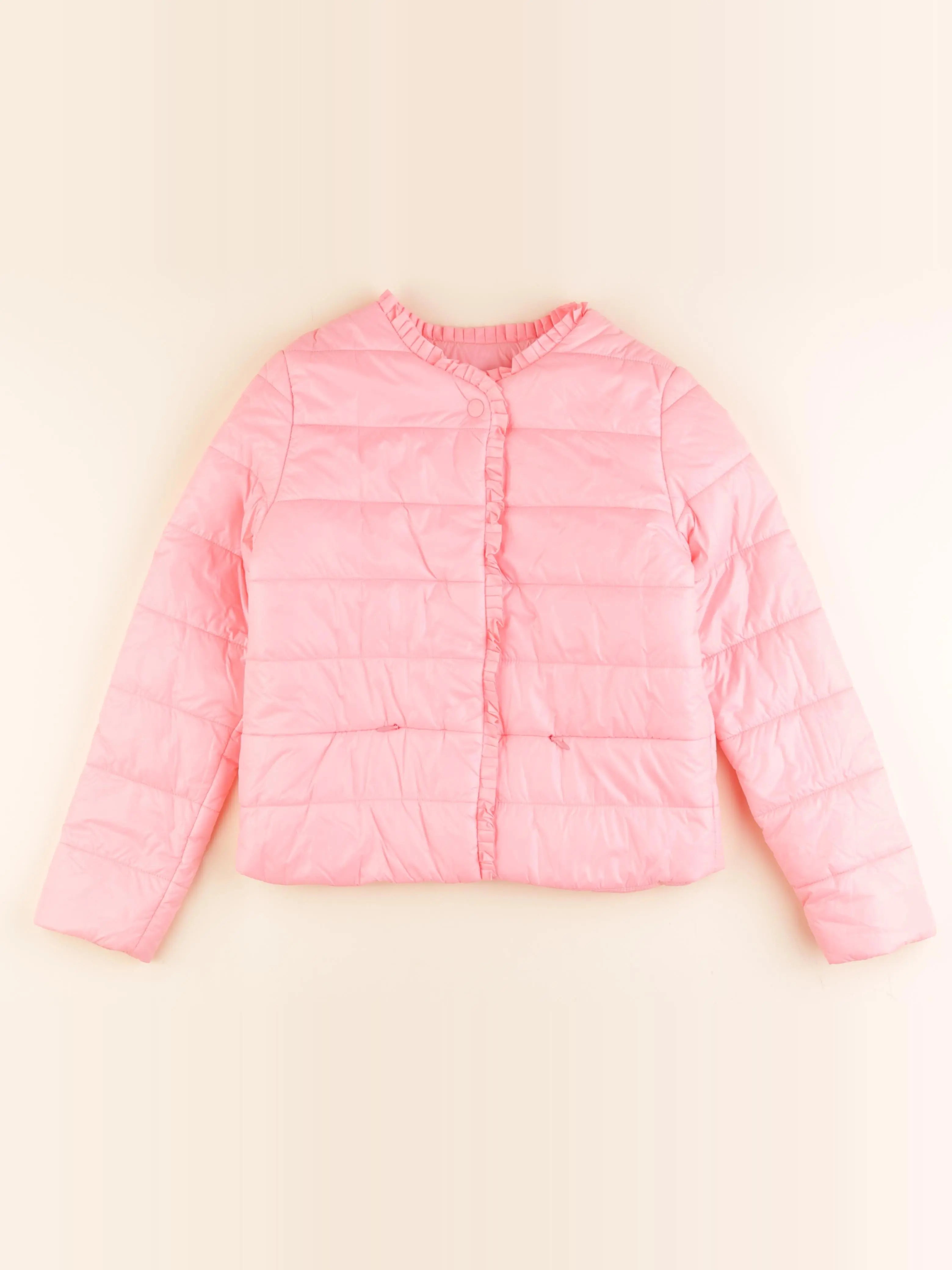 Jacadi - doudoune rose - 10 ans