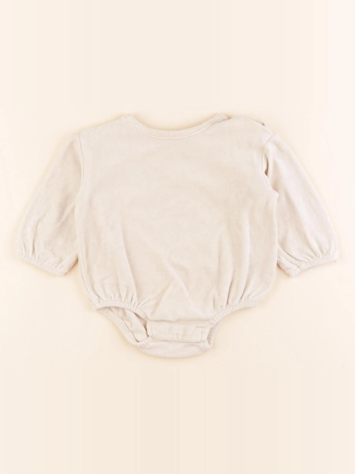 H&M - combinaison beige - 4/6 mois