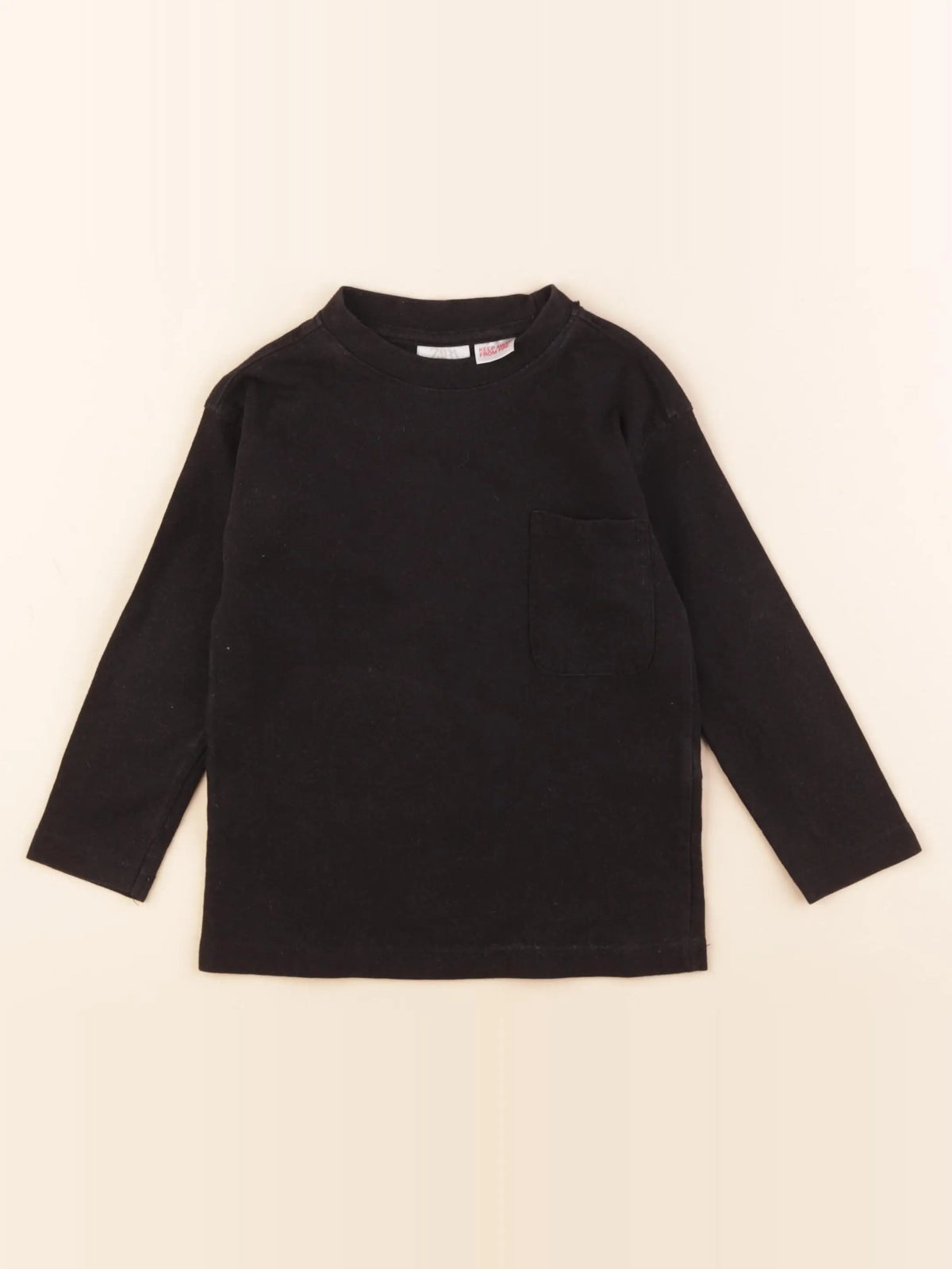 Zara - tee-shirt noir - 2 ans
