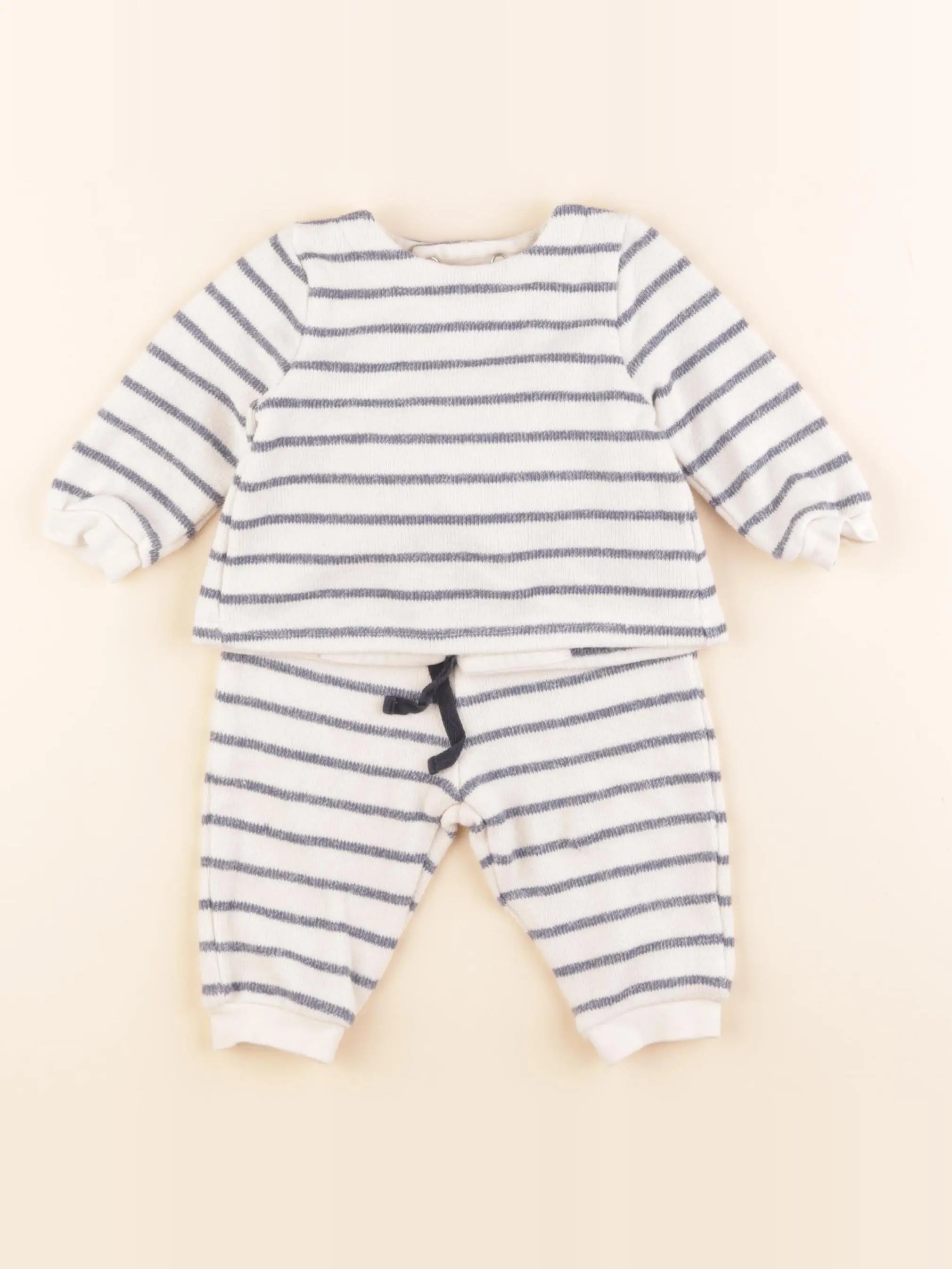 Boutchou - ensemble bleu - 6 mois