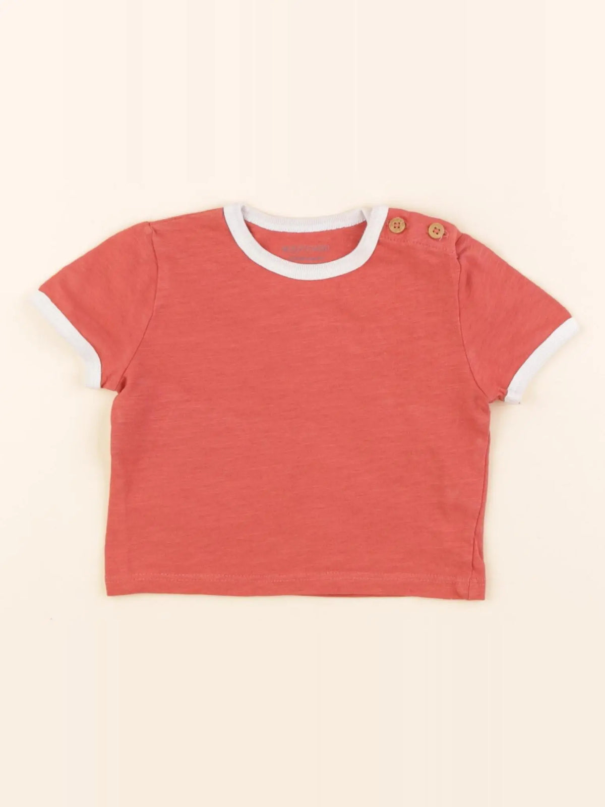 Boutchou - tee-shirt rouge - 6 mois