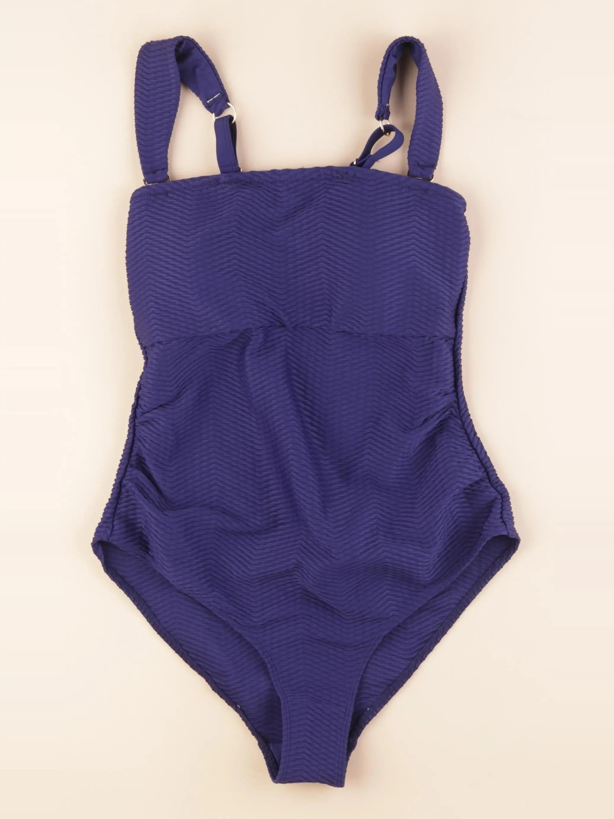Seraphine - maillot de bain grossesse bleu - s