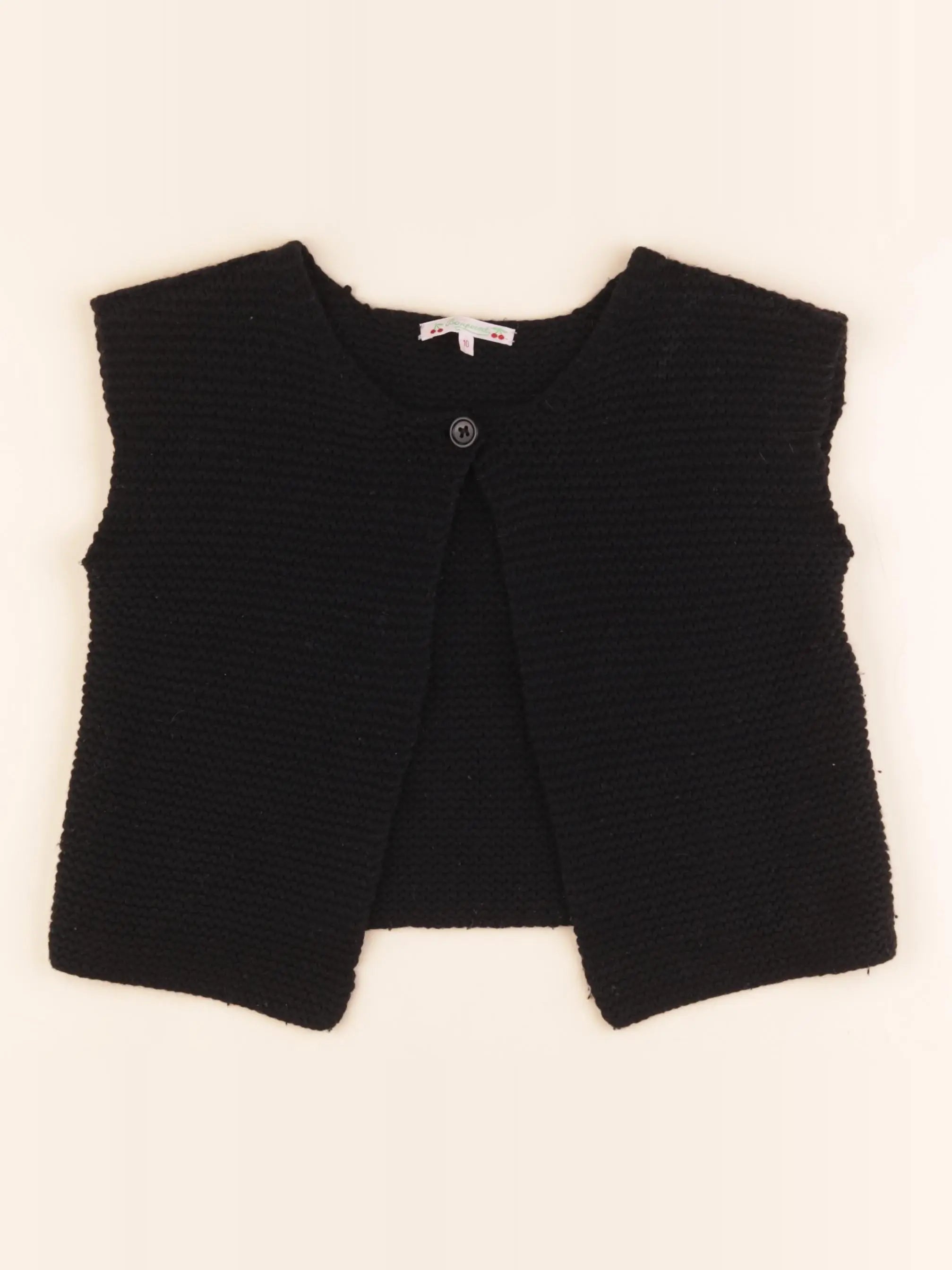 Bonpoint - gilet noir - 10 ans