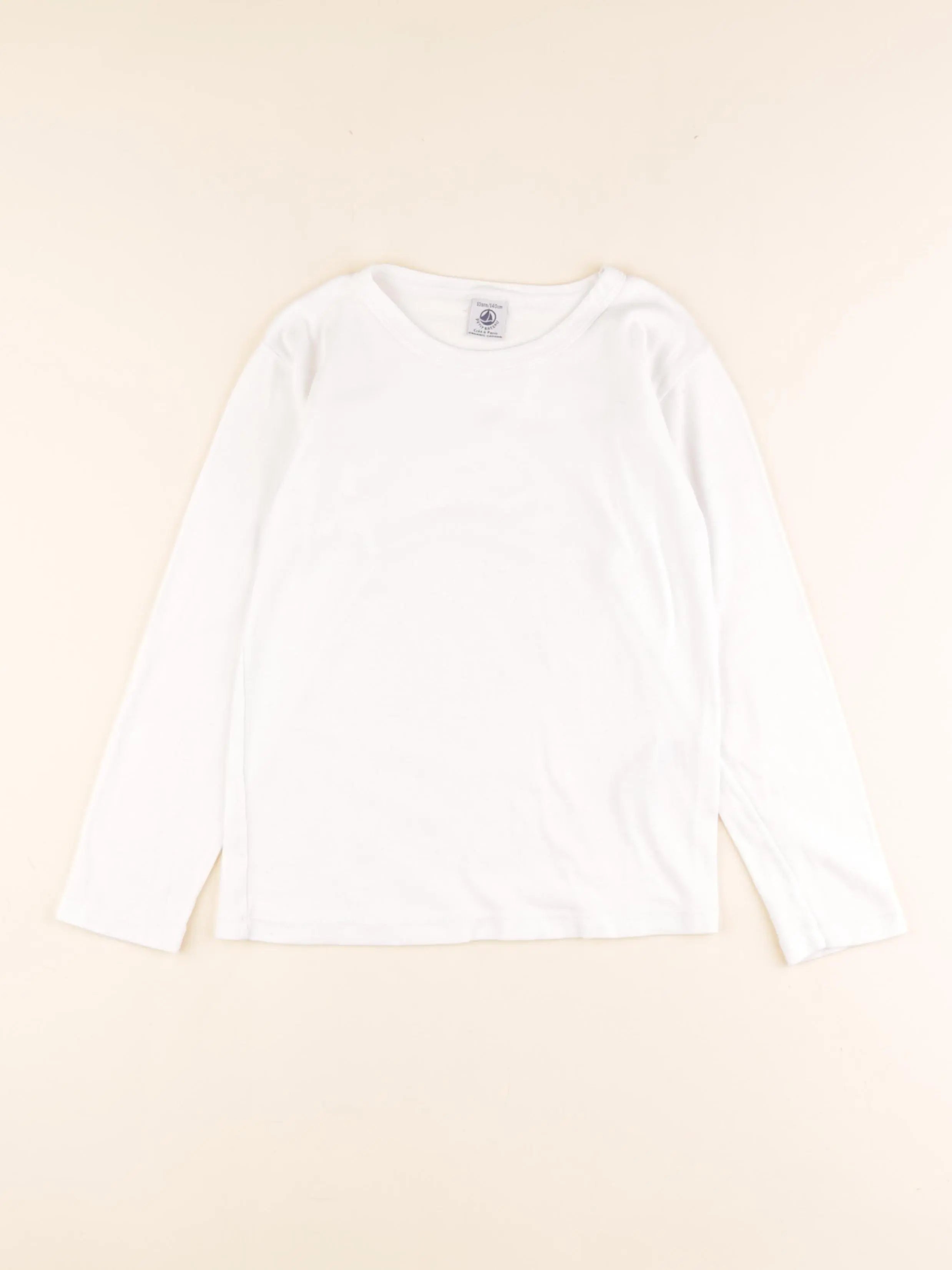 Petit Bateau - maillot de corps blanc - 10 ans