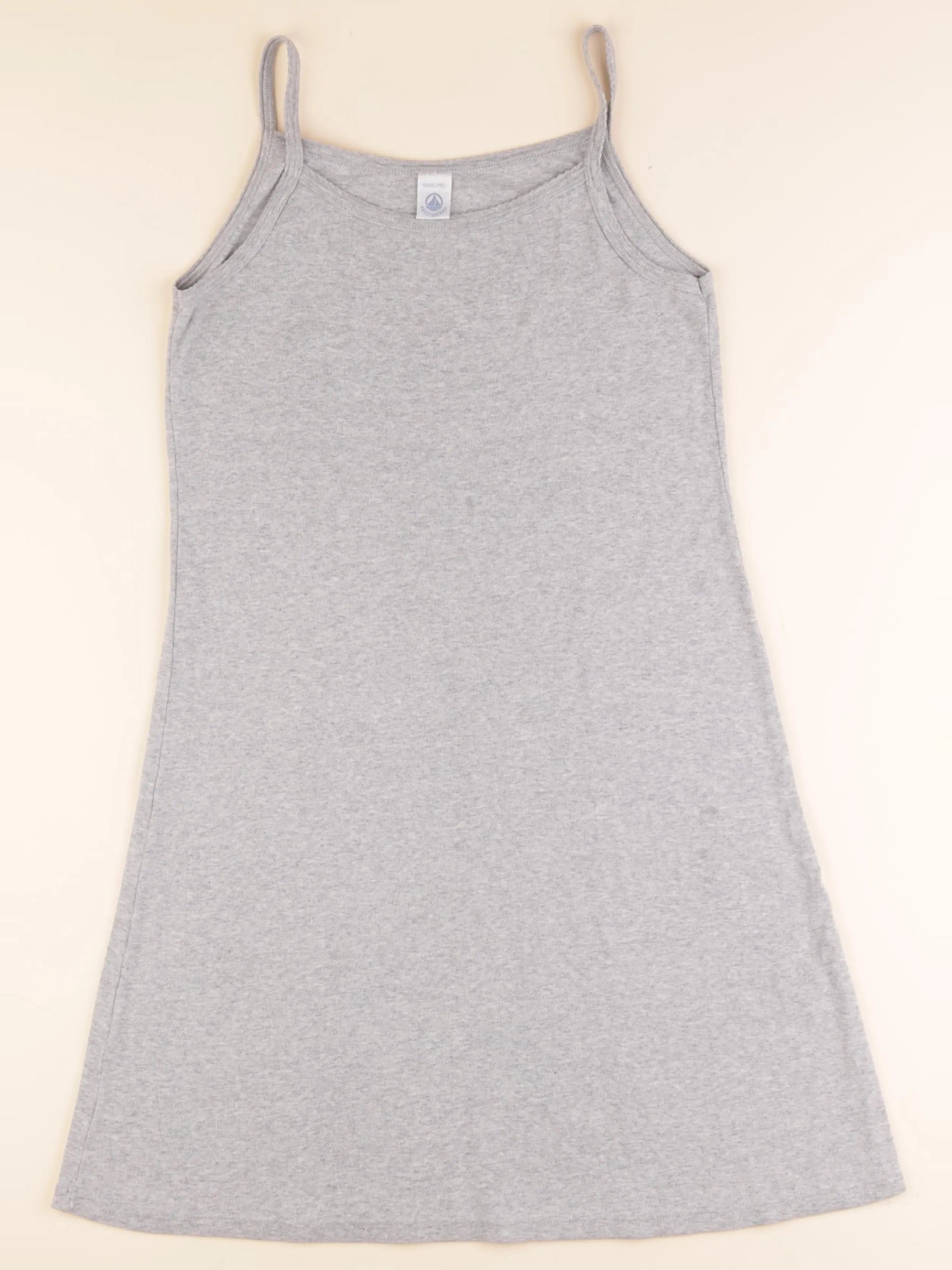Zara - chemise de nuit coton gris - 16 ans