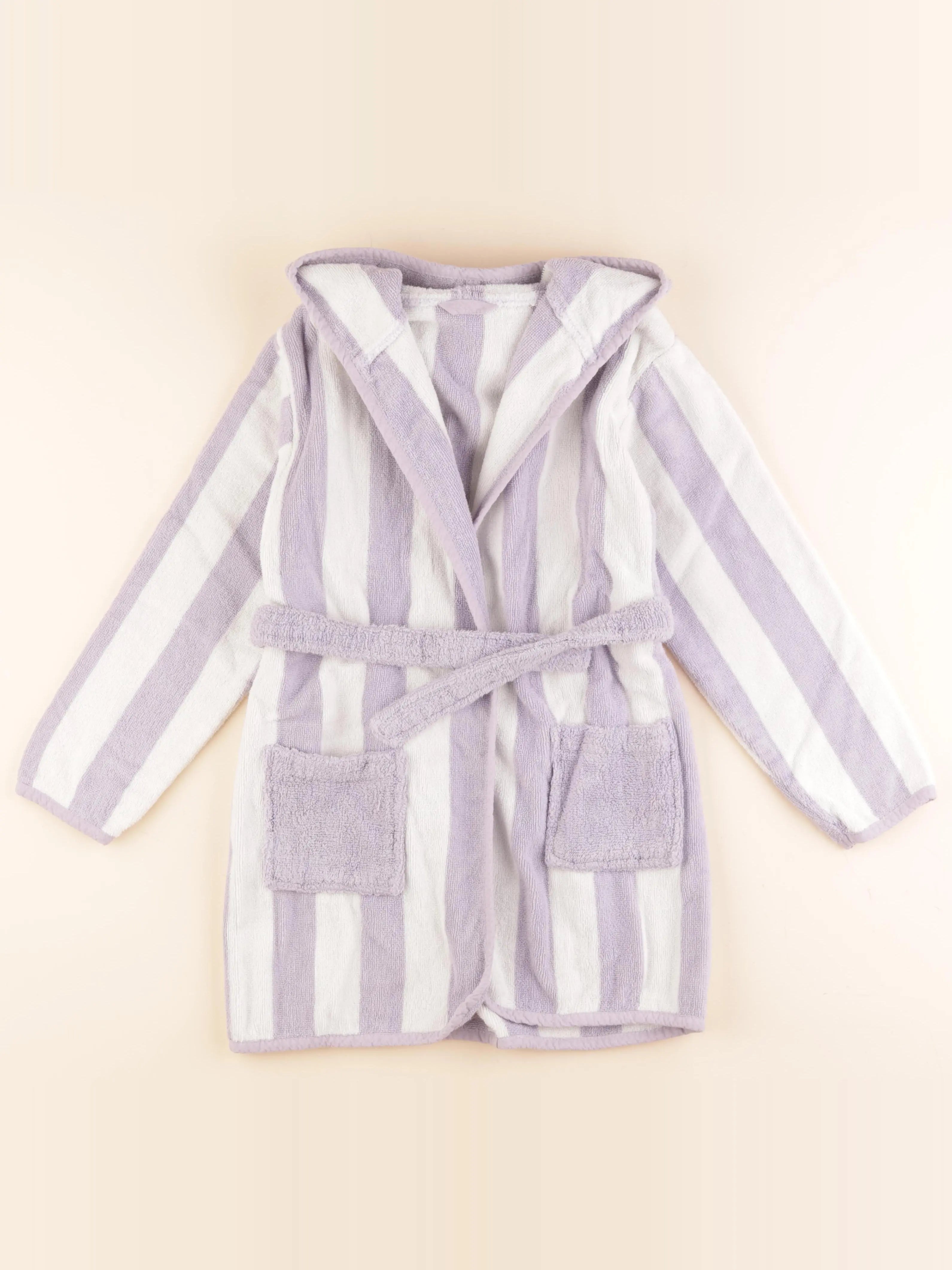 Vertbaudet - peignoir violet - 10 ans
