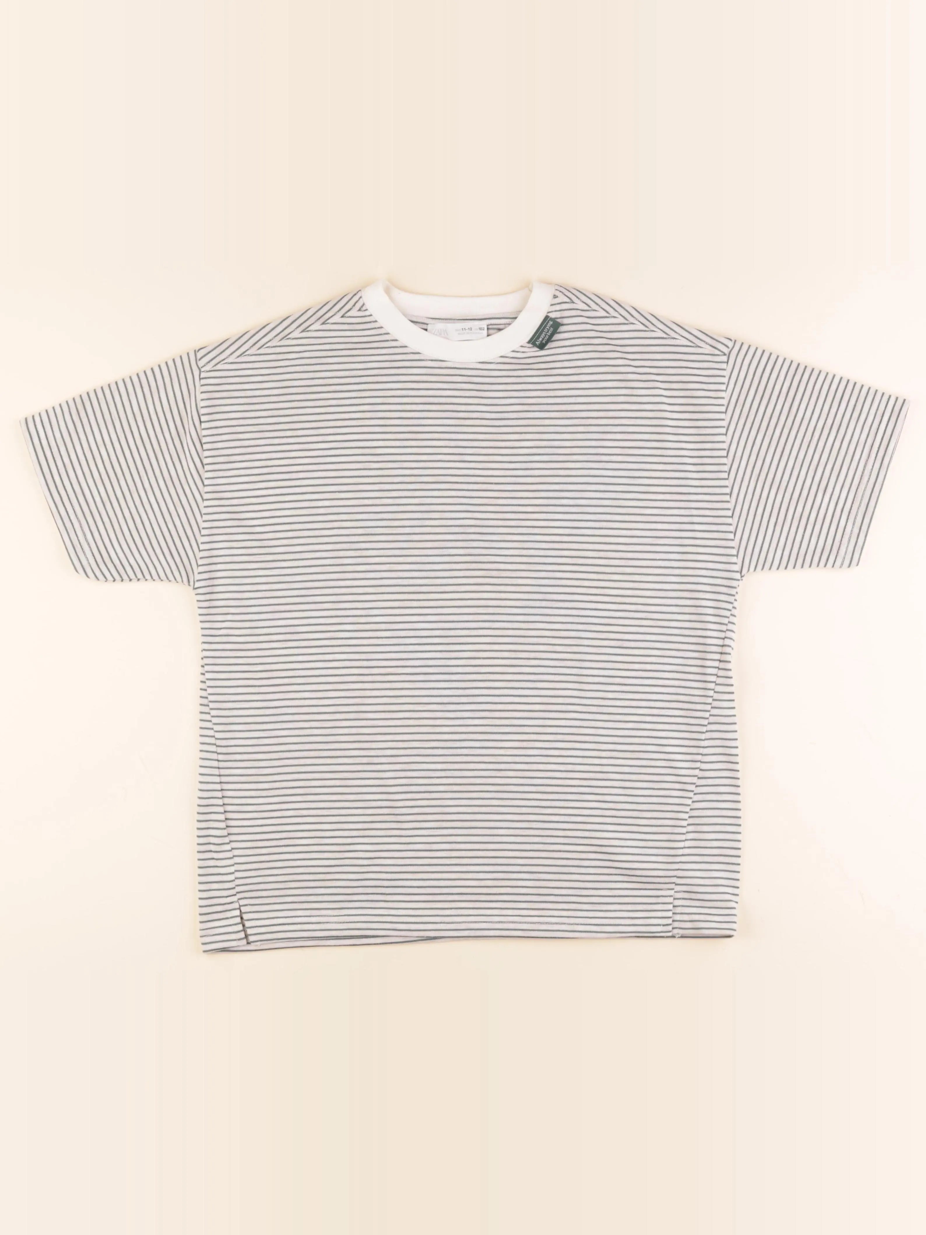 Zara - tee-shirt vert - 11/12 ans
