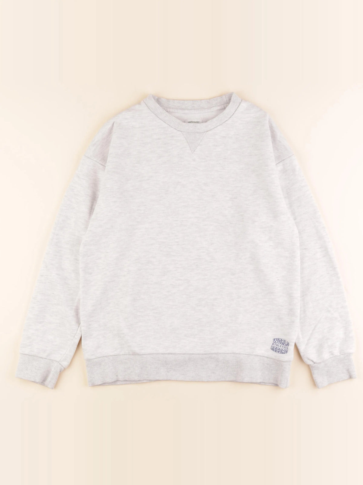 Vertbaudet - sweat gris - 12 ans